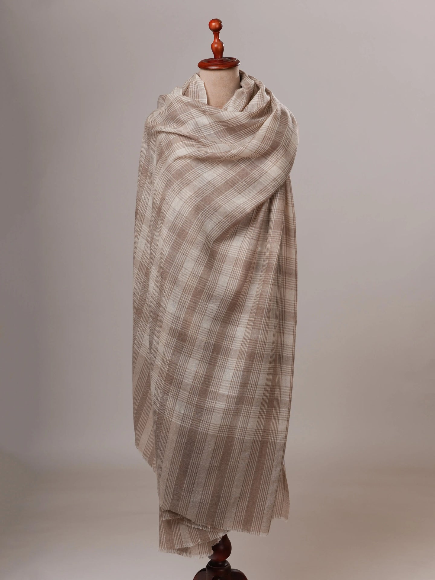 Oversized Featherlight Handwoven Lightweight Pashmina Shawl Shahkaar