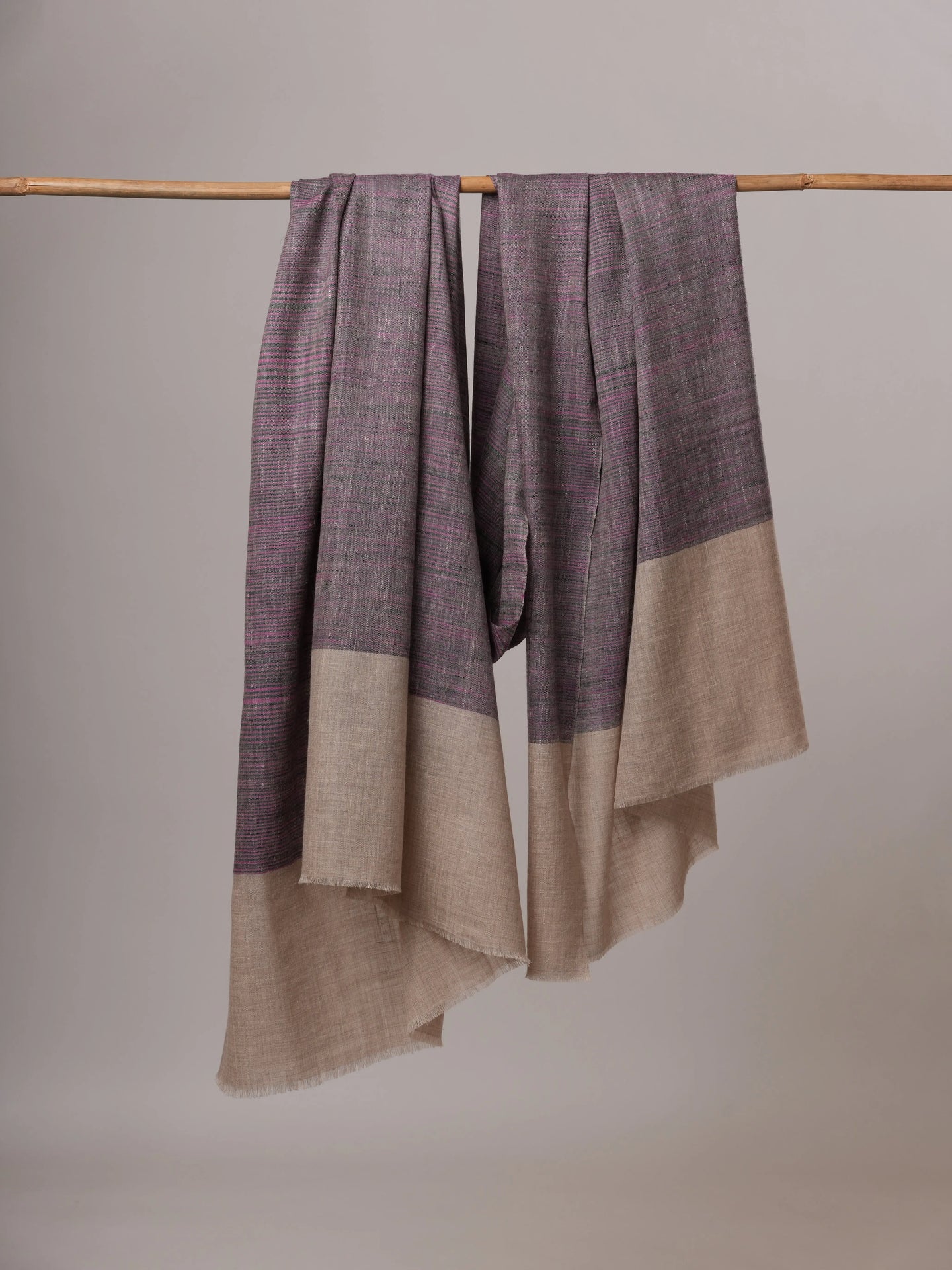 Oversized Soft Handwoven Kashmiri Pashmina Shawl Shahkaar