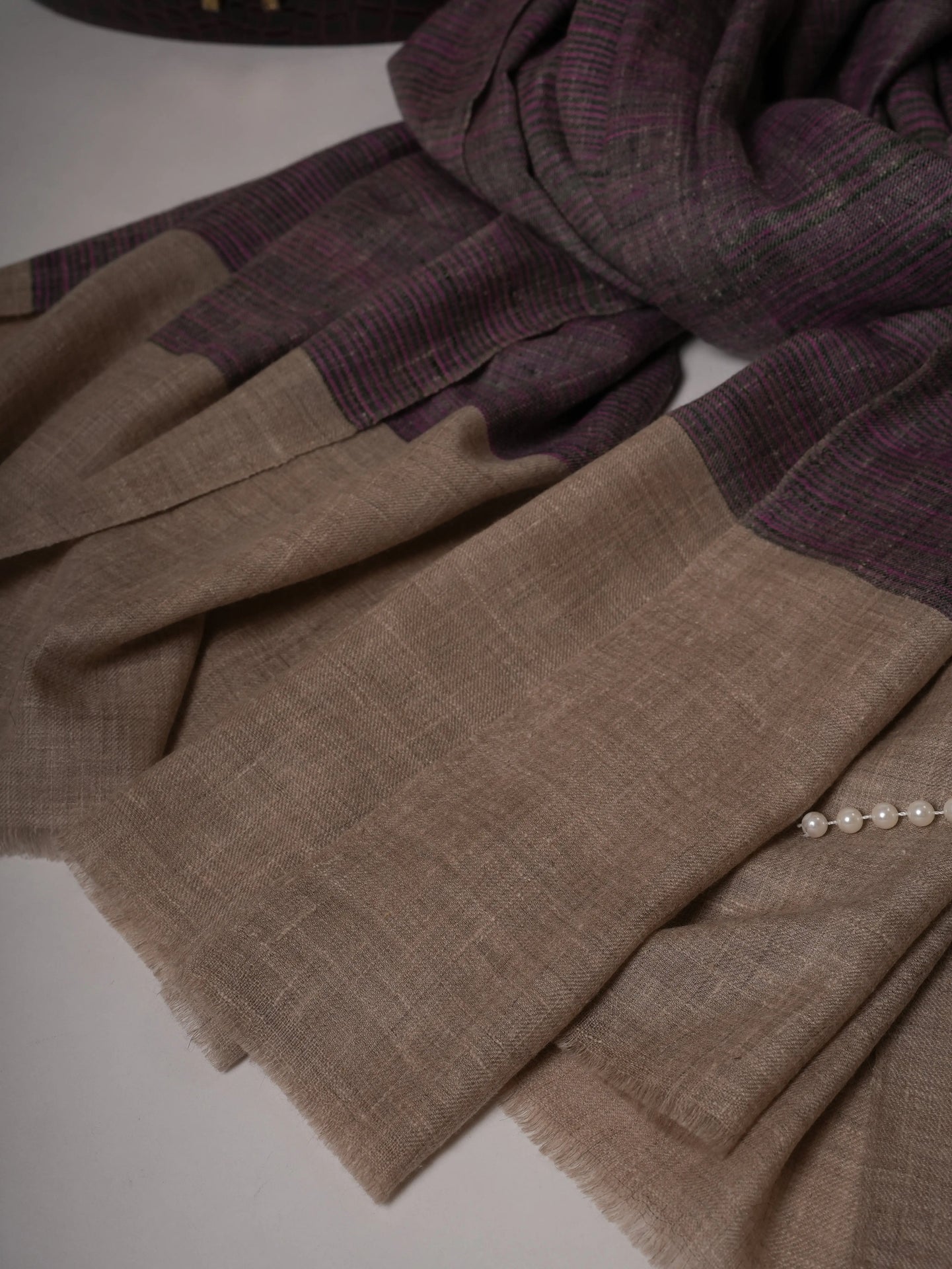 Oversized Soft Handwoven Kashmiri Pashmina Shawl Shahkaar