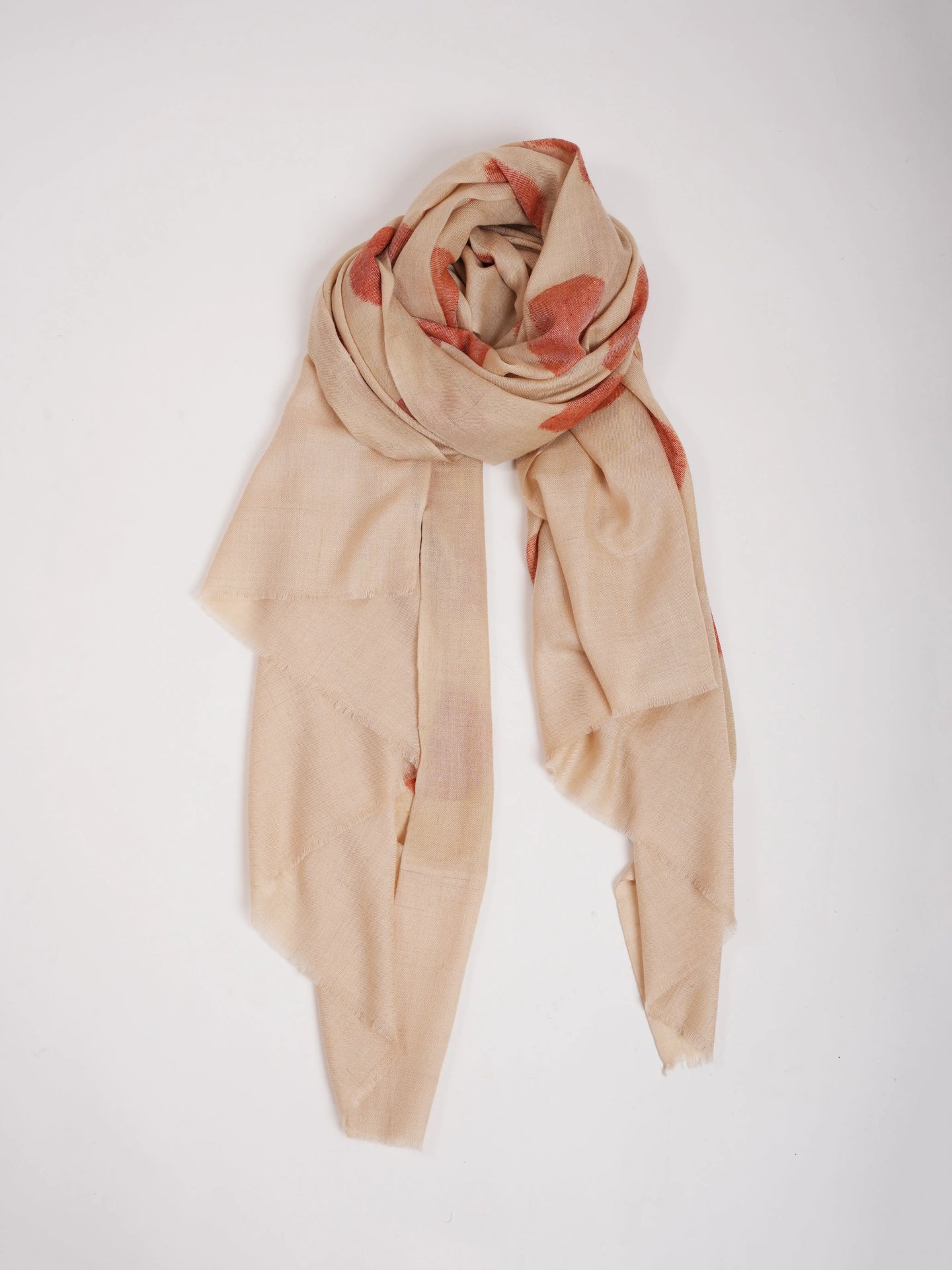 Polka Dots Space Dye Pashmina Wrap Shahkaar