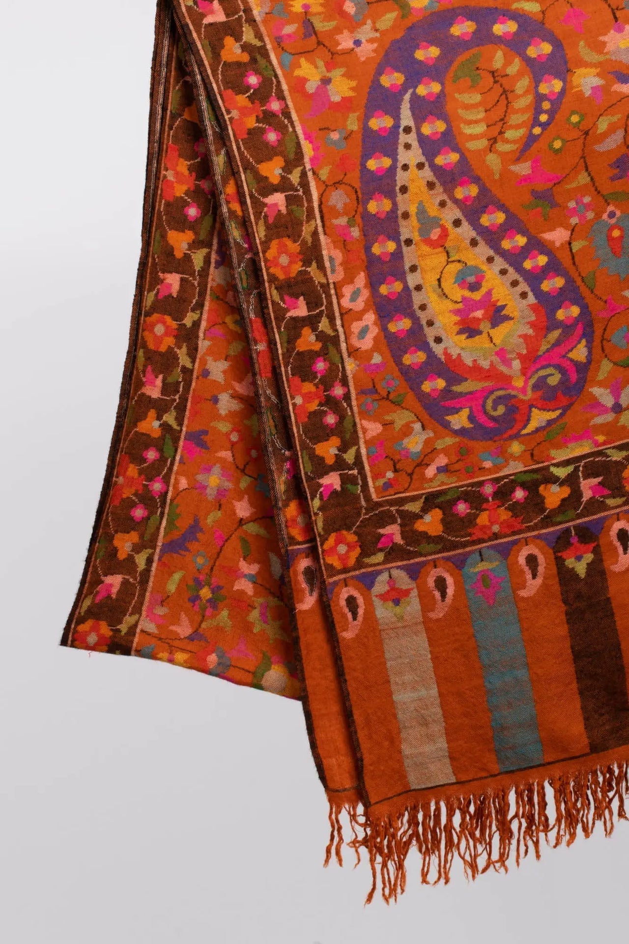 Super XL Kani Pashmina Shawl - CORTEZ Shahkaar