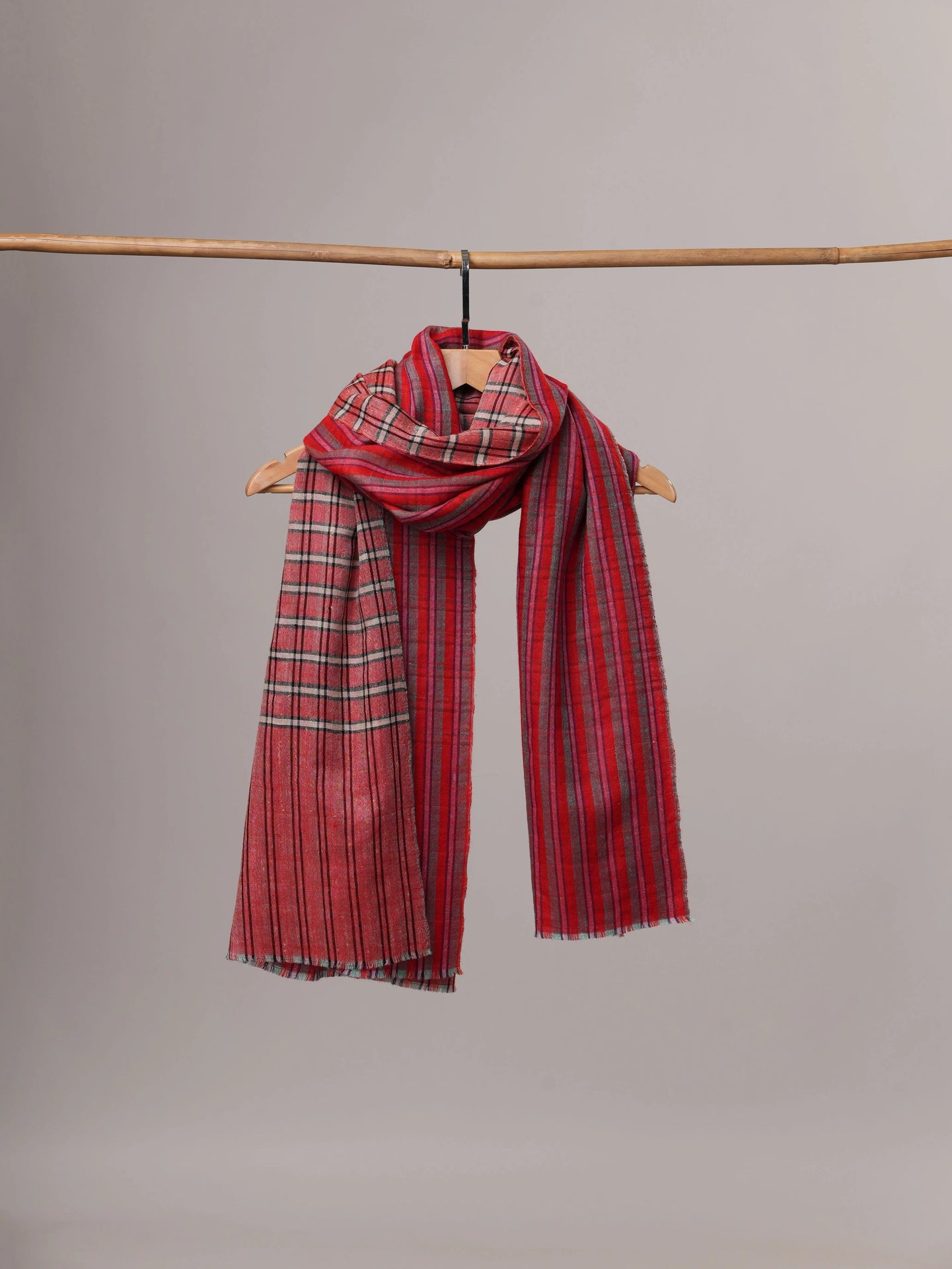 Two Leaves Dual Shade Pashmina Shawl - CLIFTON Shahkaar