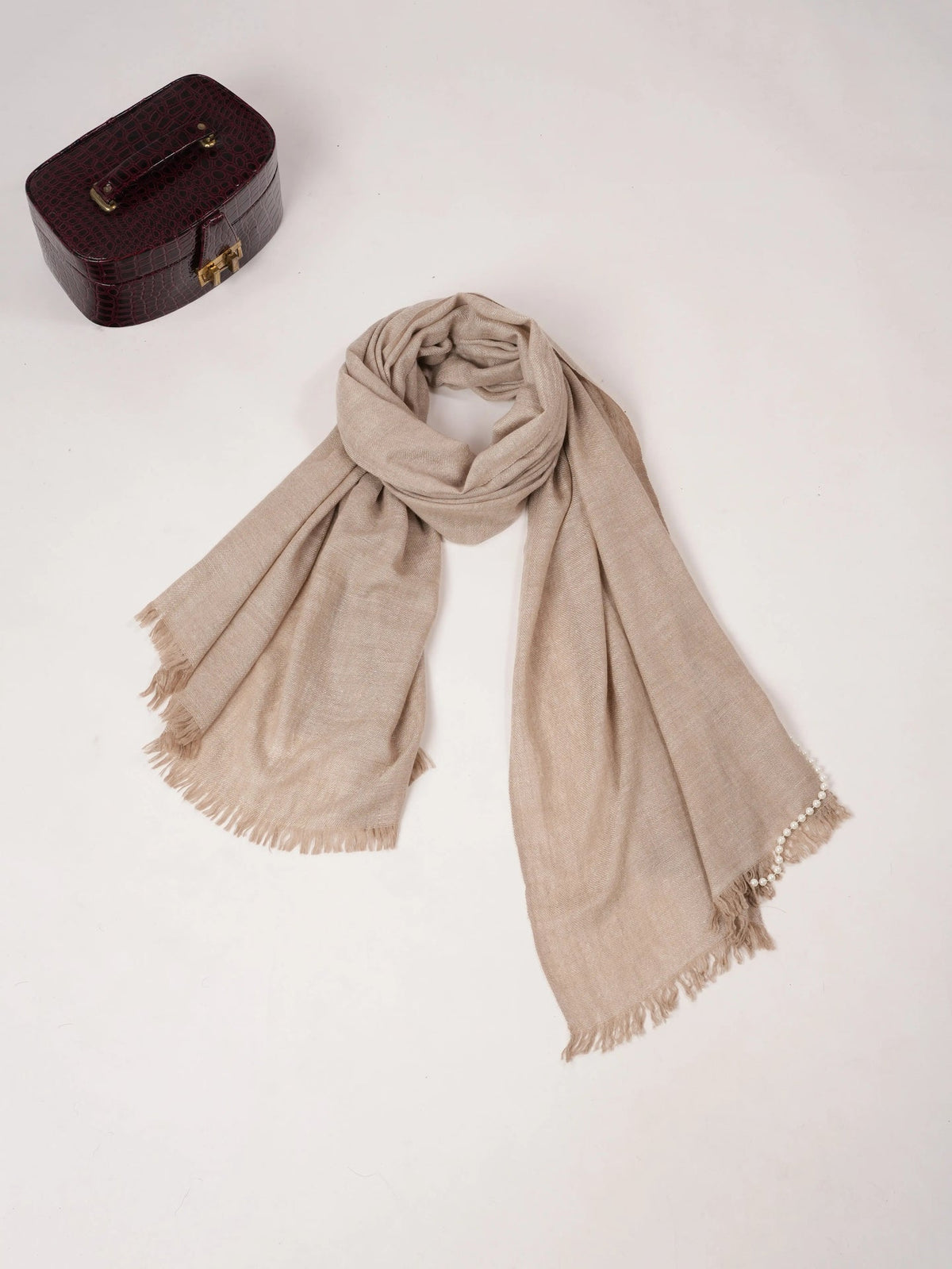 Handwoven Cross Shade Original Handspun Pashmina Shawl