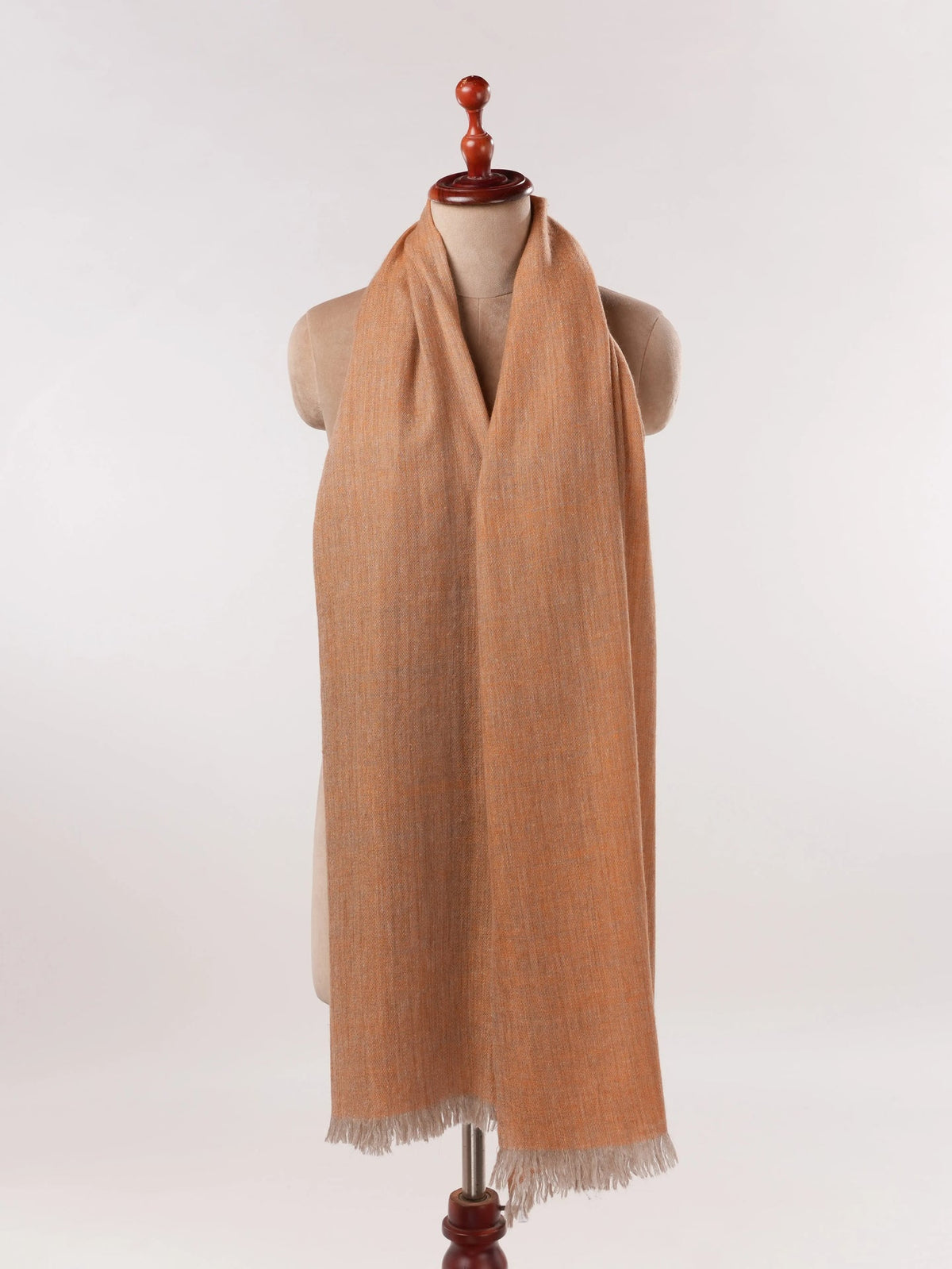 Handspun Handwoven Cross Shade Classic Pashmina Shawl