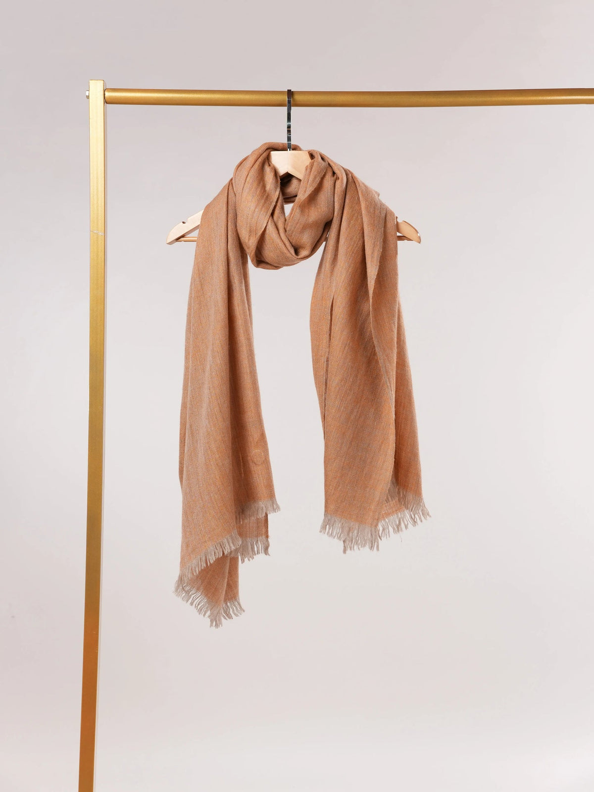 Handspun Handwoven Cross Shade Classic Pashmina Shawl