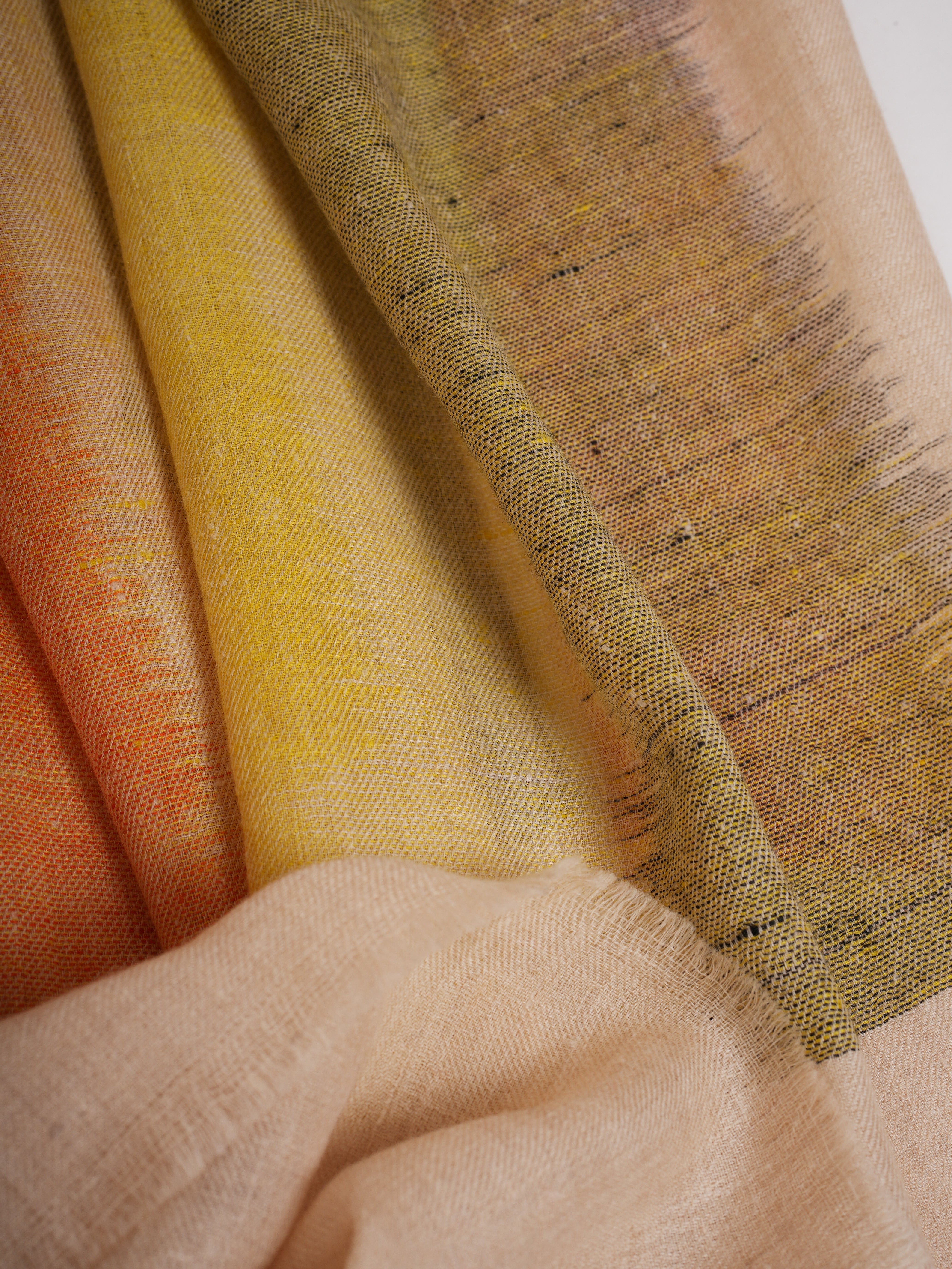 Space Dye Handloomed Indian Cashmere Wrap