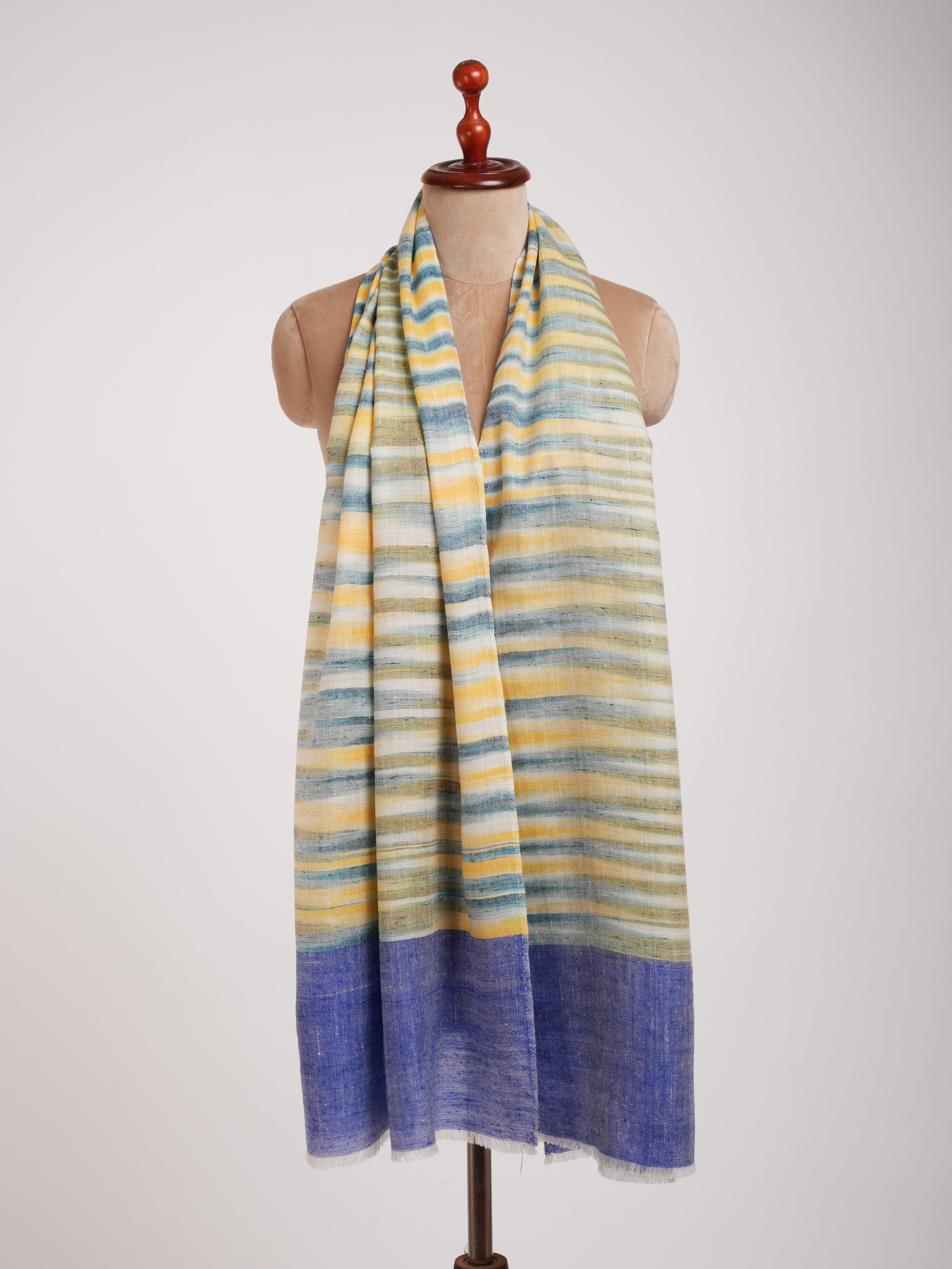 Handwoven Soft Pure Cashmere Scarf