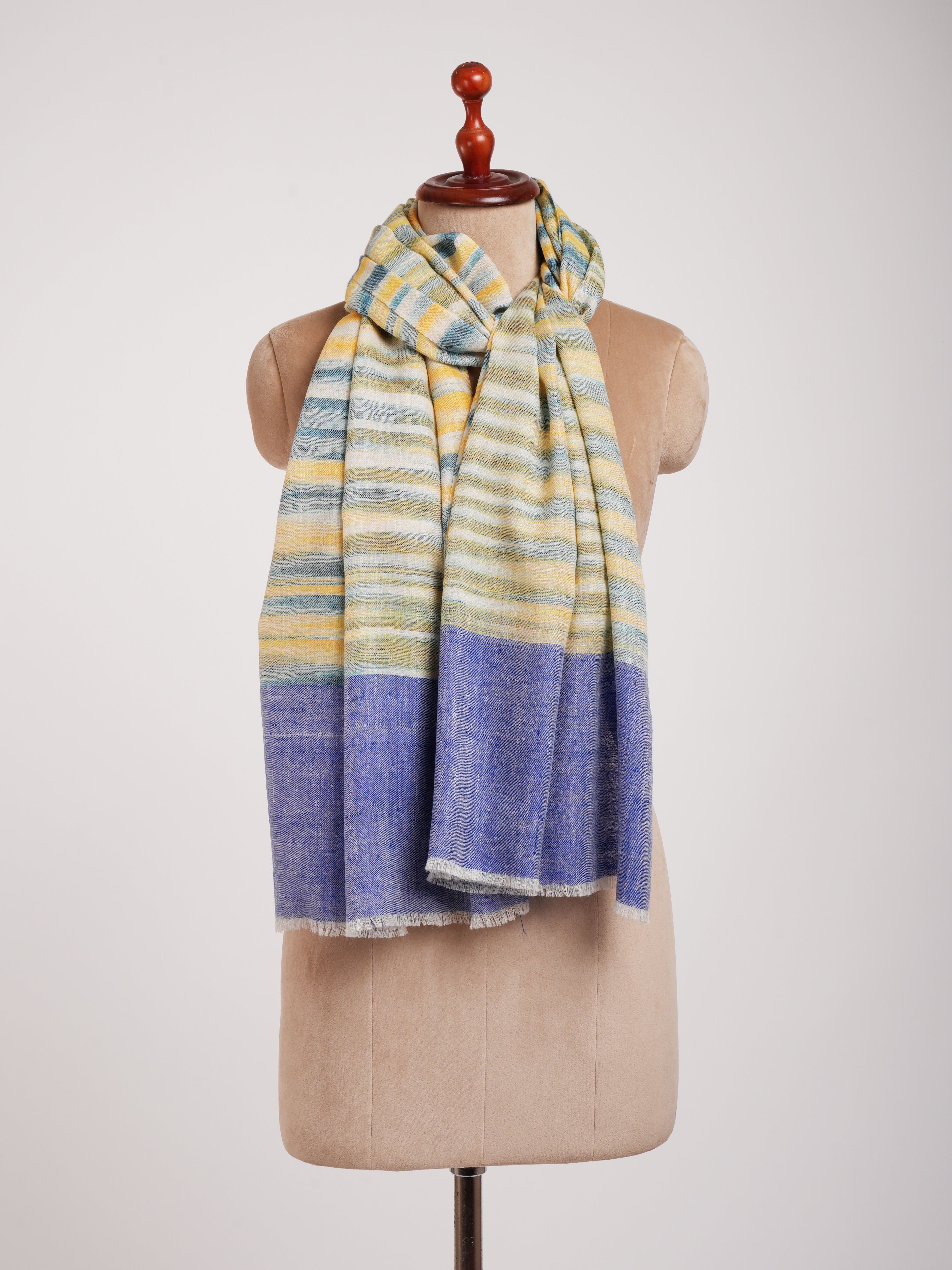 Handwoven Soft Pure Cashmere Scarf