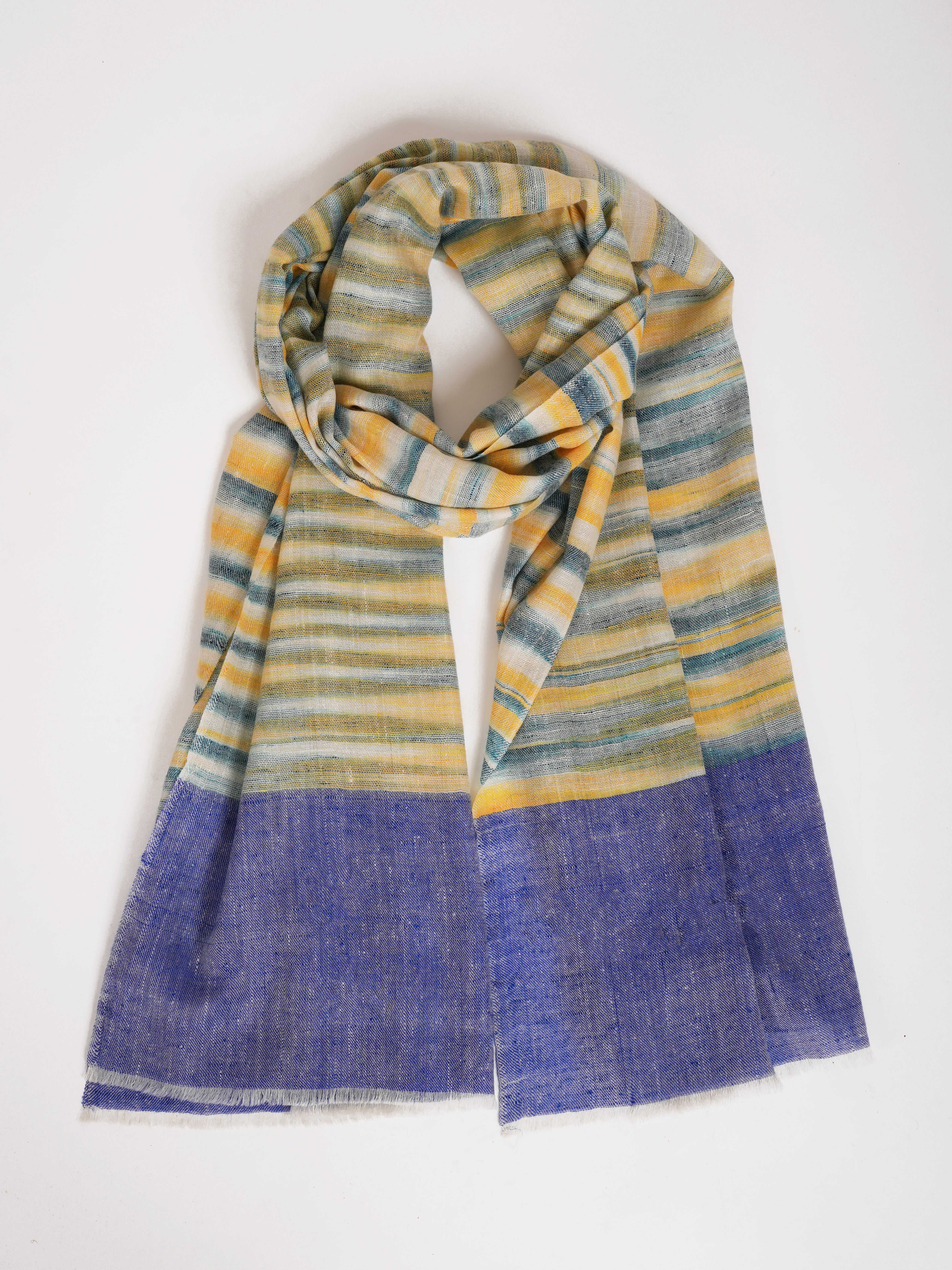 Handwoven Soft Pure Cashmere Scarf