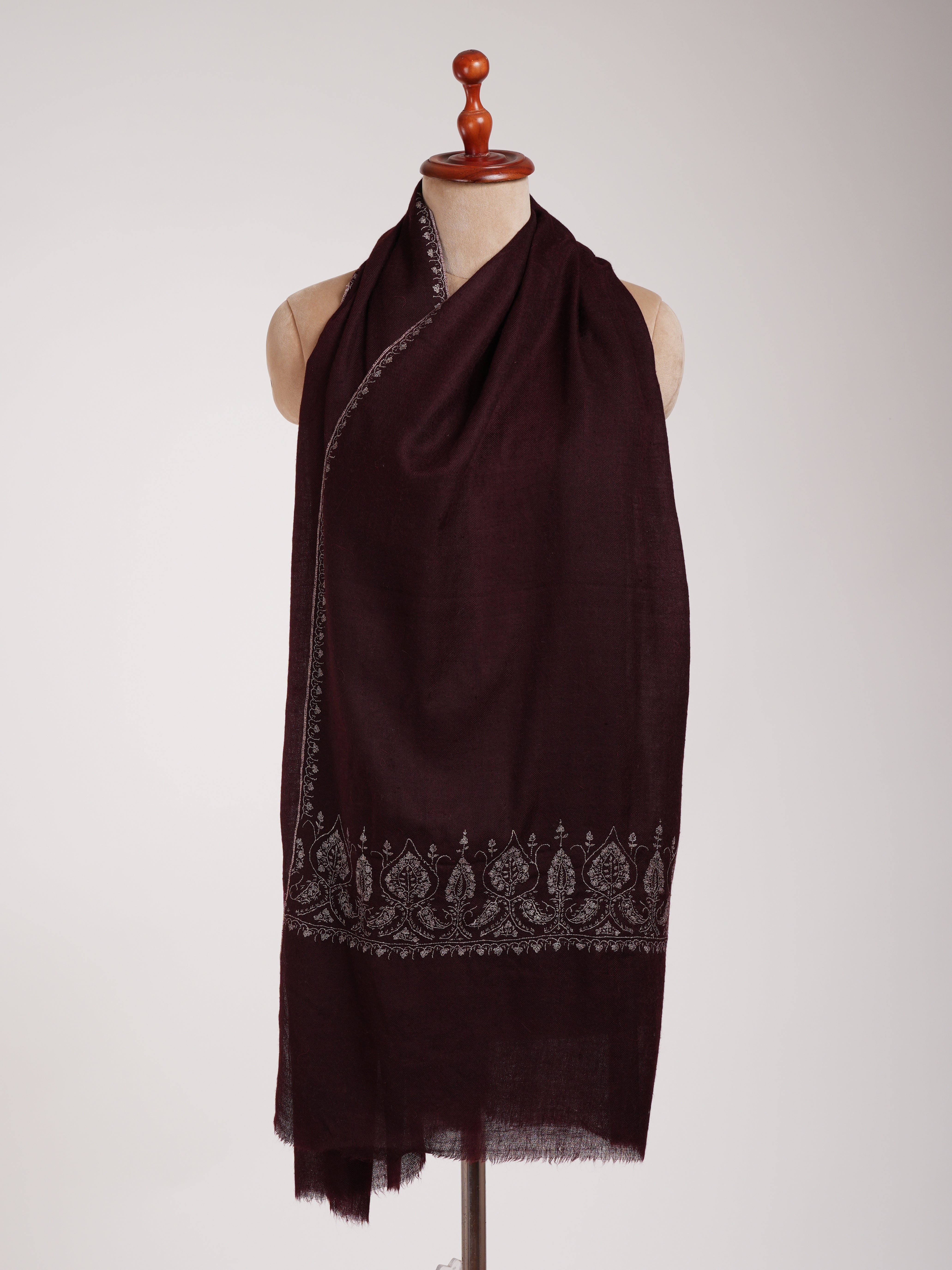 Tawny Port Lightweight Cashmere Wrap