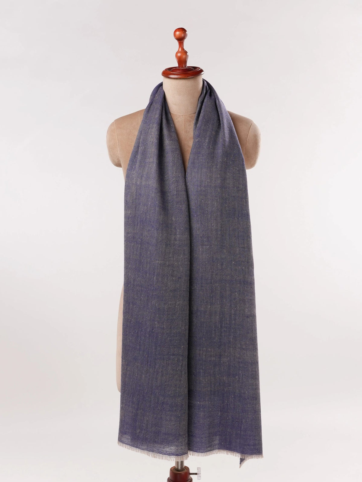 Cross Shade Handwoven Authentic Cashmere Scarf
