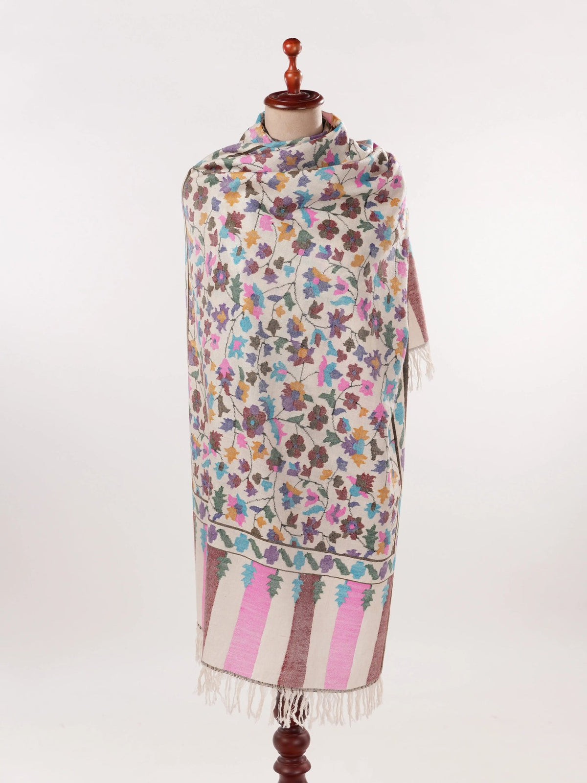 Kani Handwoven Soft Cashmere Scarf Shahkaar.com