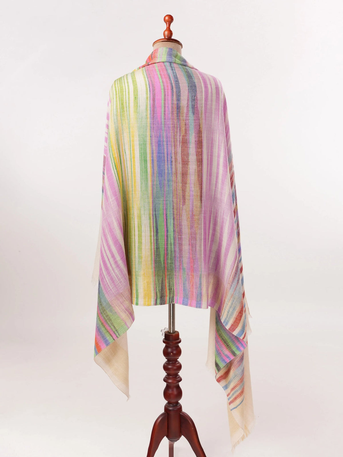 Ikat Handwoven Featherlight Pashmina Shawl