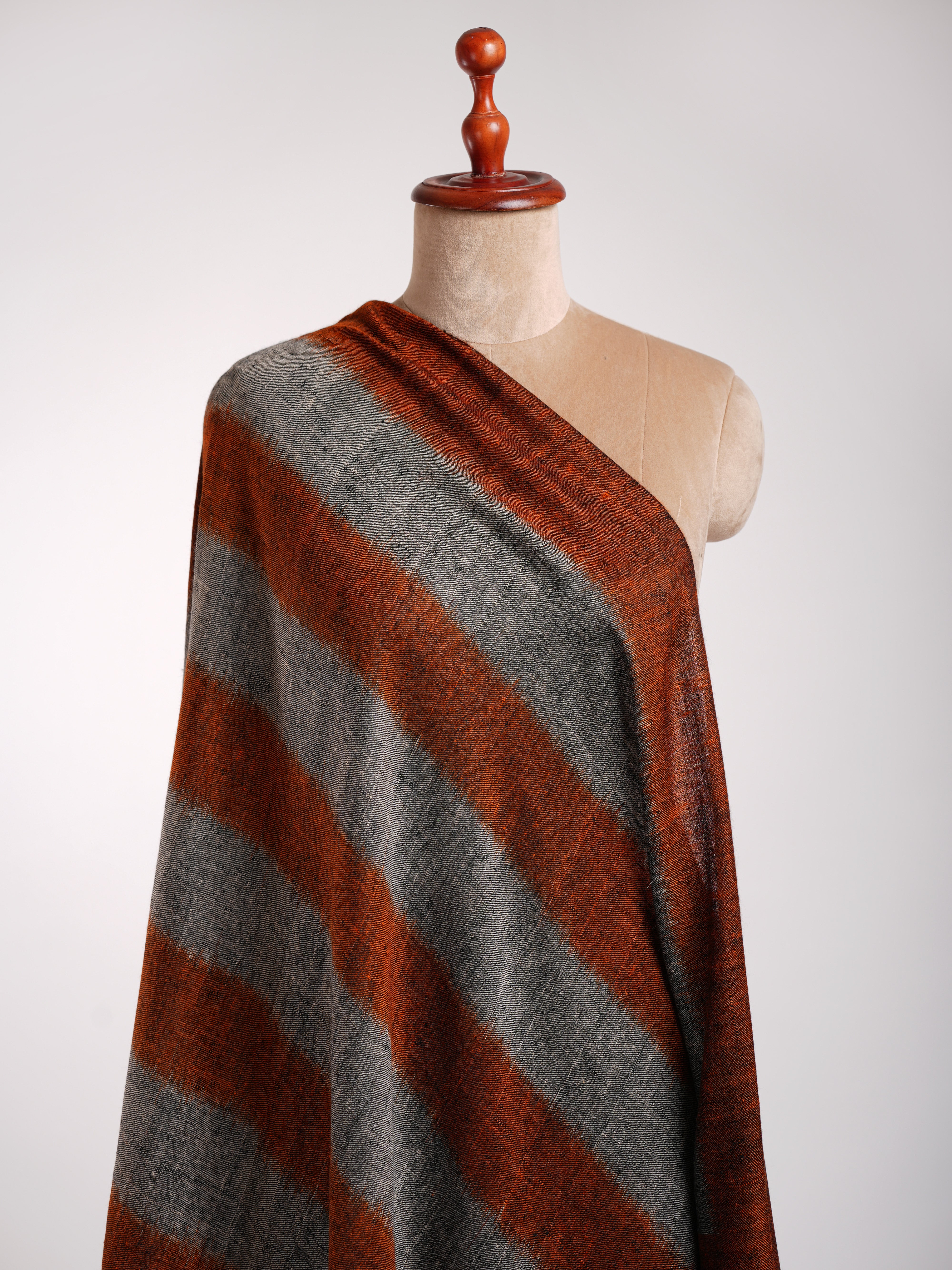 Clay Contemporary Artistic Pashmina Shawl