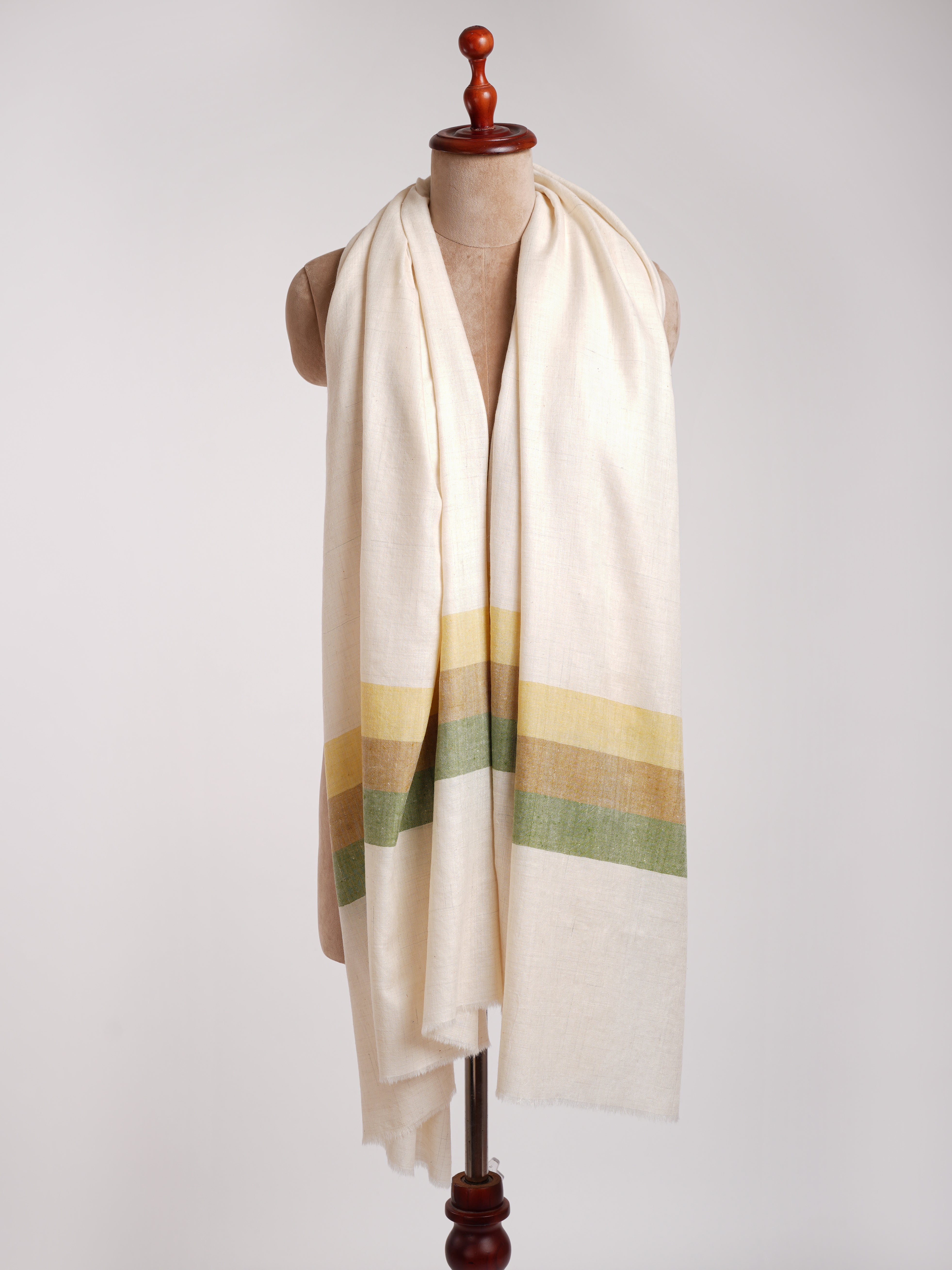 Safari Stripes Indian Pashmina Wrap