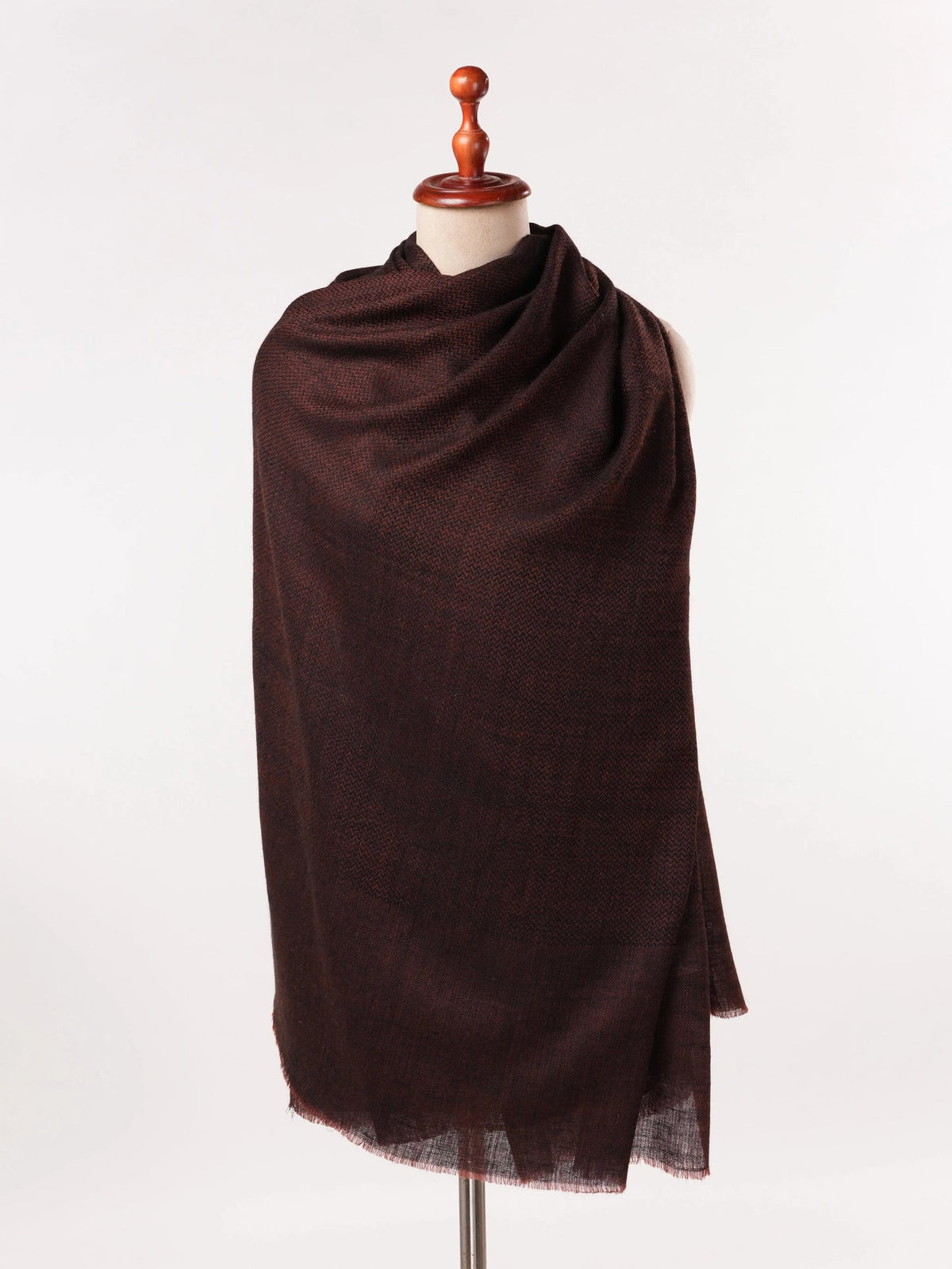 Cross Shade Handwoven Authentic Pashmina Shawl