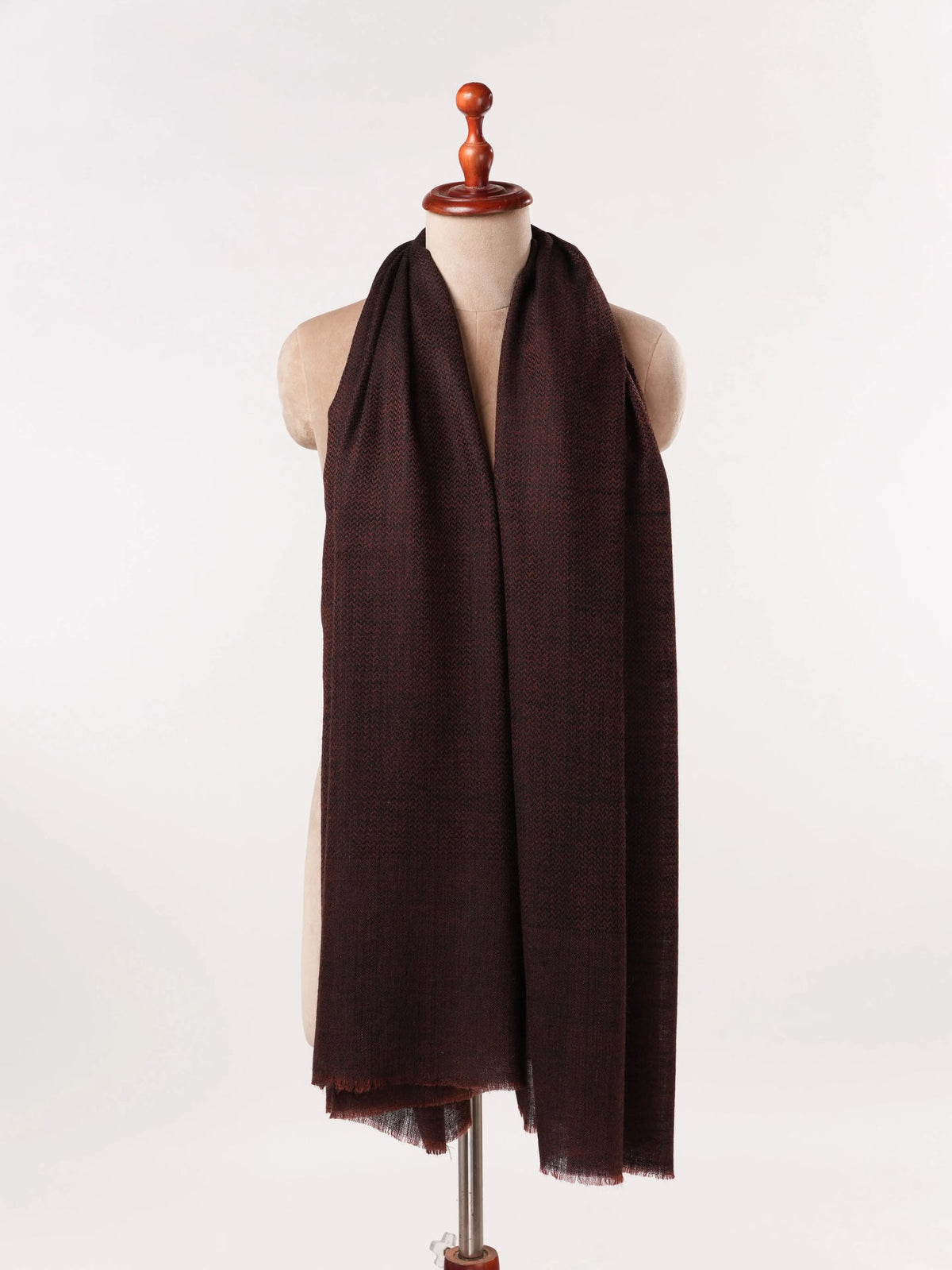 Cross Shade Handwoven Authentic Pashmina Shawl