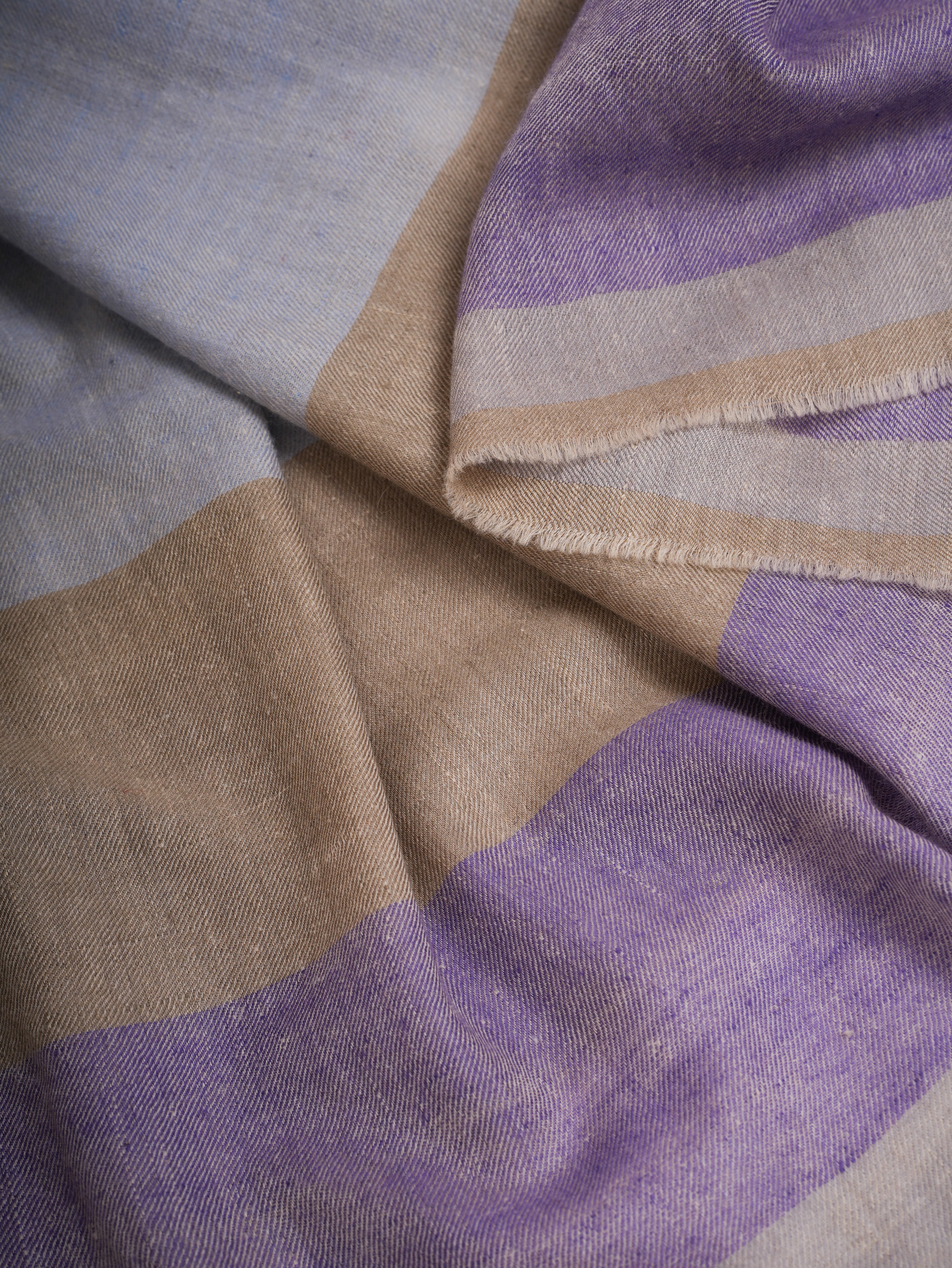 Multicolor Handwoven Pure Pashmina Shawl