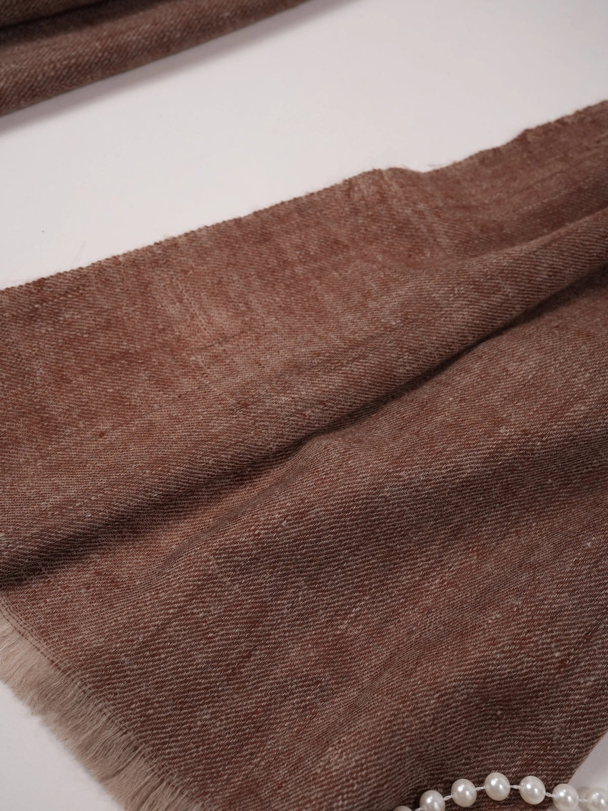 Cross Shade Handspun Handwoven Original Cashmere Scarf
