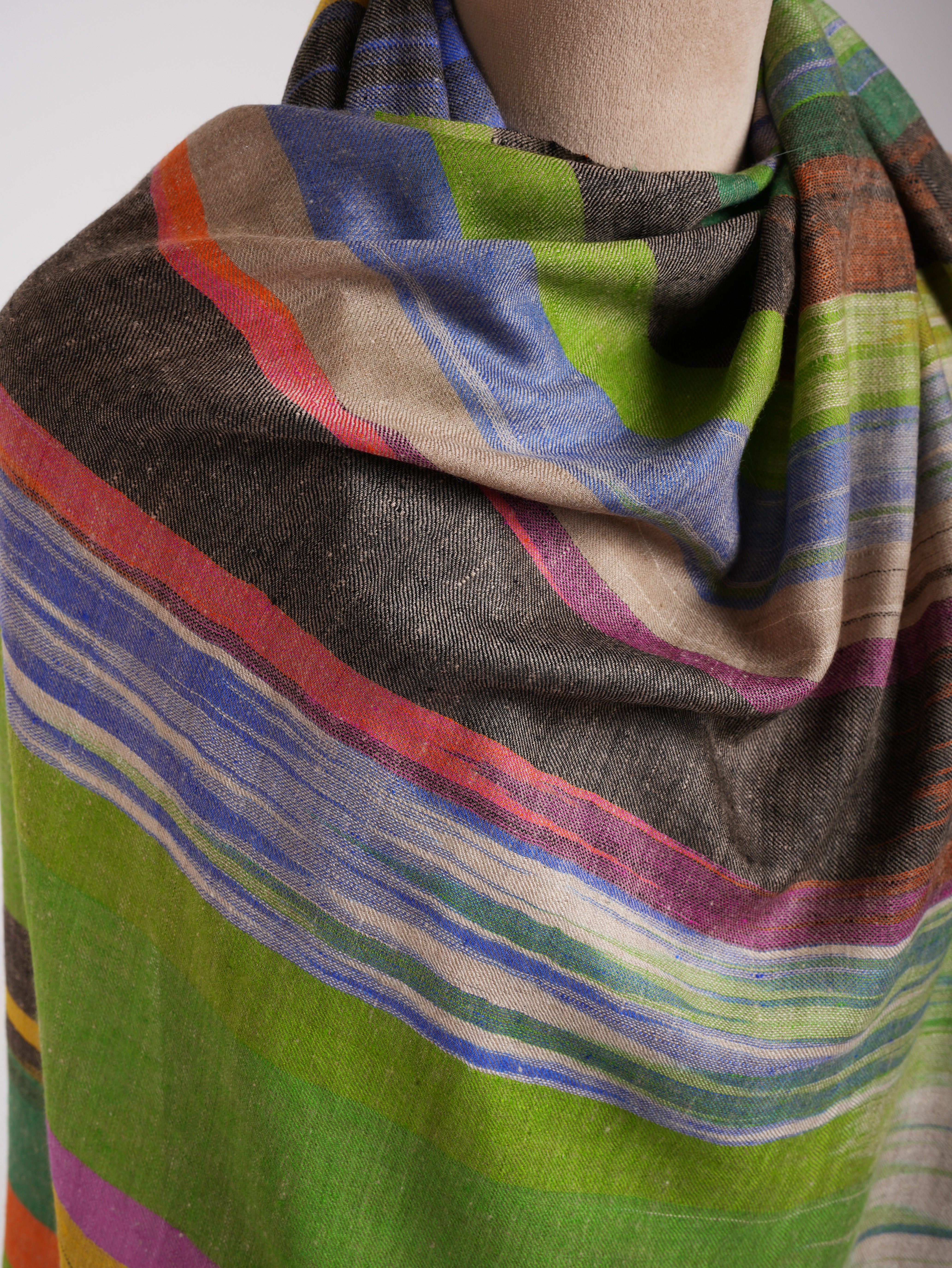 Handloomed Ikat Authentic Pashminas