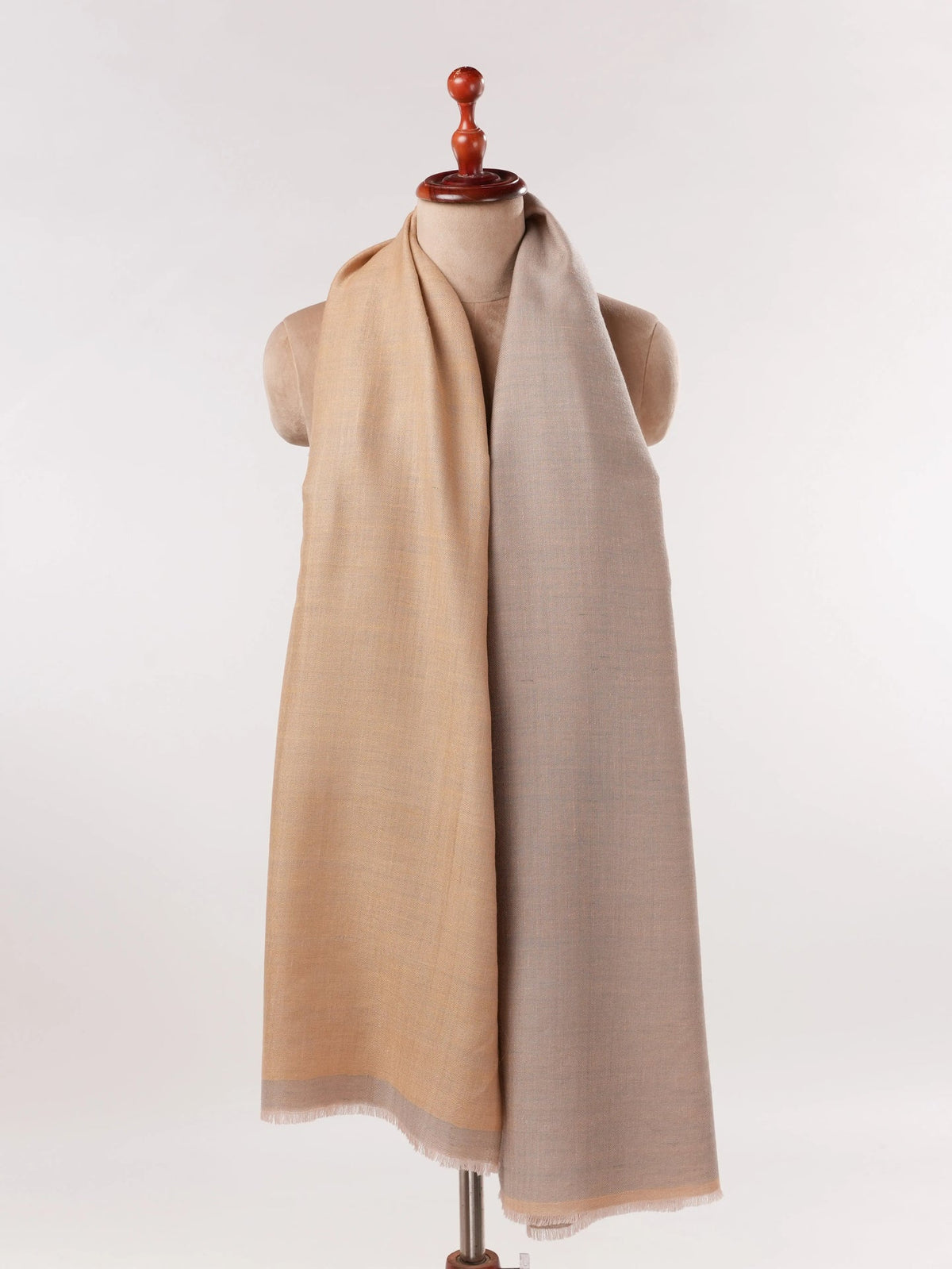 Handwoven Dual Shade Original Pashmina Shawl