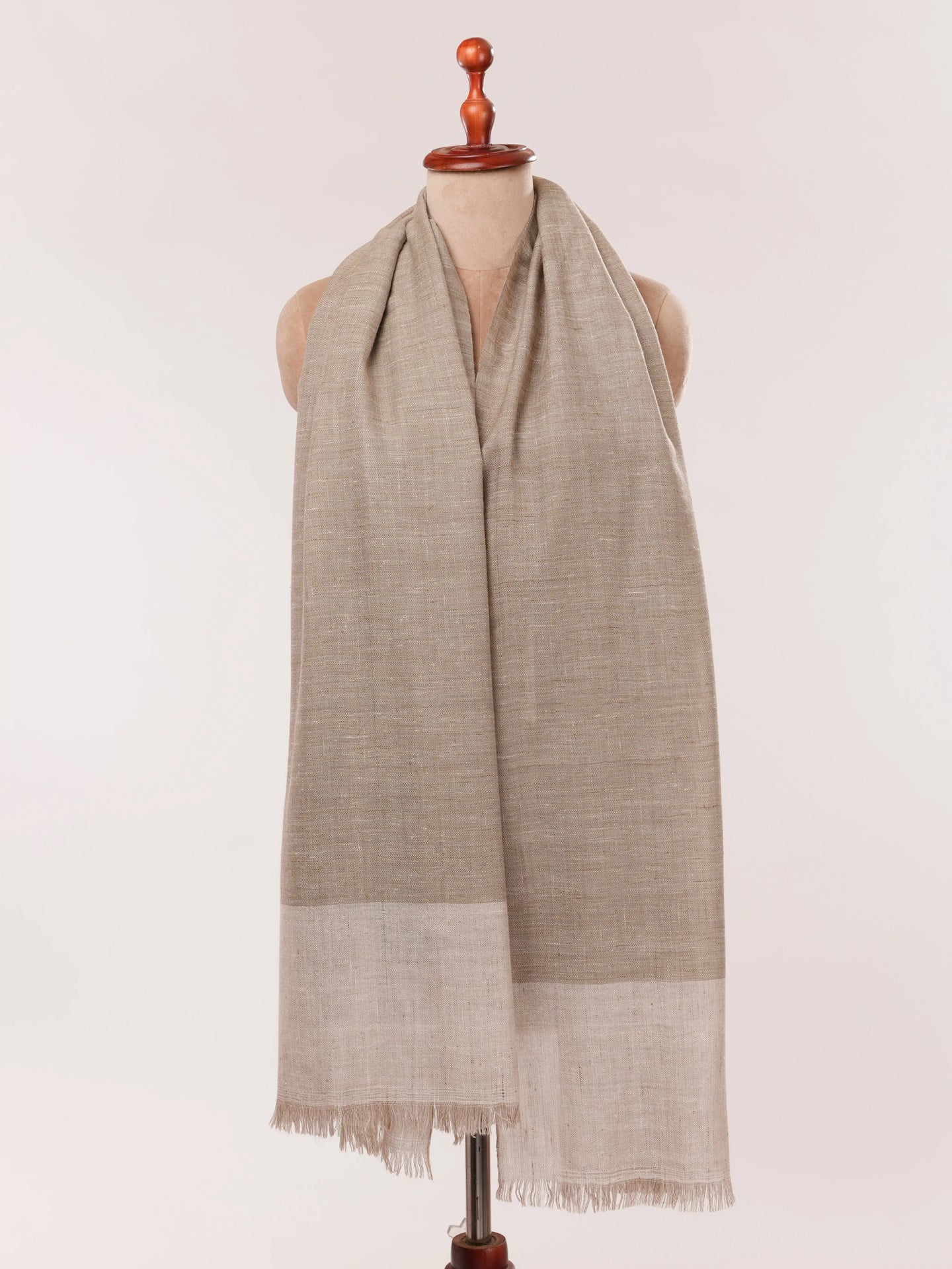 Featherlight Handwoven Pure Pashmina Contemporary Shawl Shahkaar.com