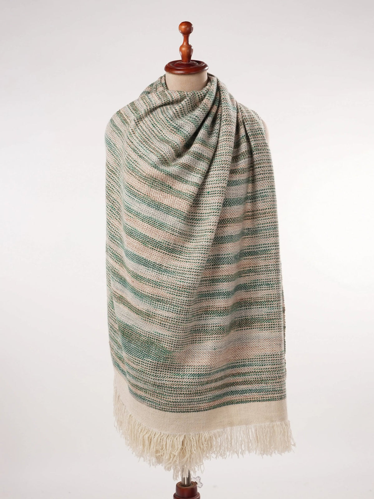 Handspun Thick Handwoven Authentic Pashmina Shawl