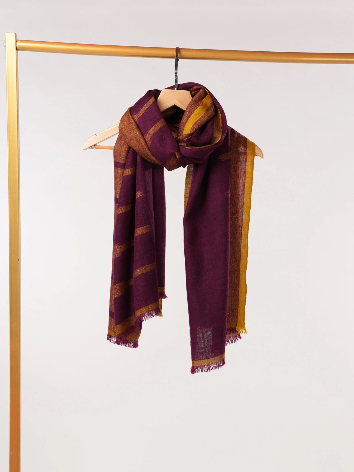 Ikat Handwoven Featherlight Artistic Pashmina Shawl