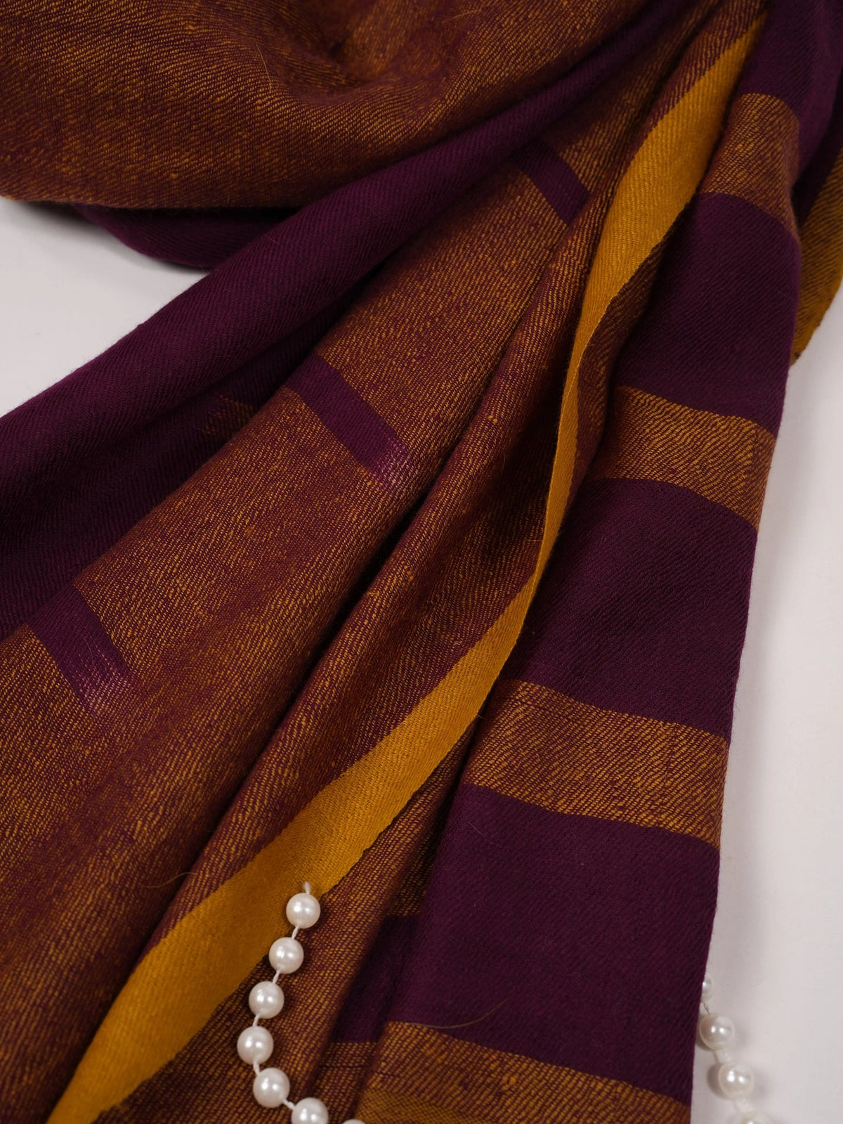 Ikat Handwoven Featherlight Artistic Pashmina Shawl