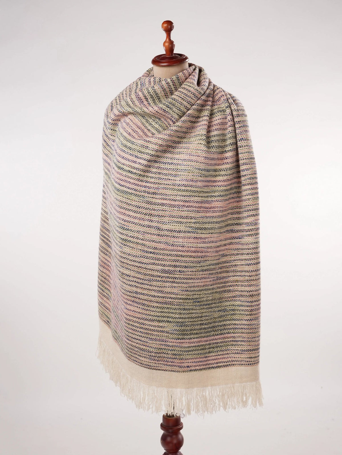 Handspun Handwoven Thick Warm Pashmina Shawl