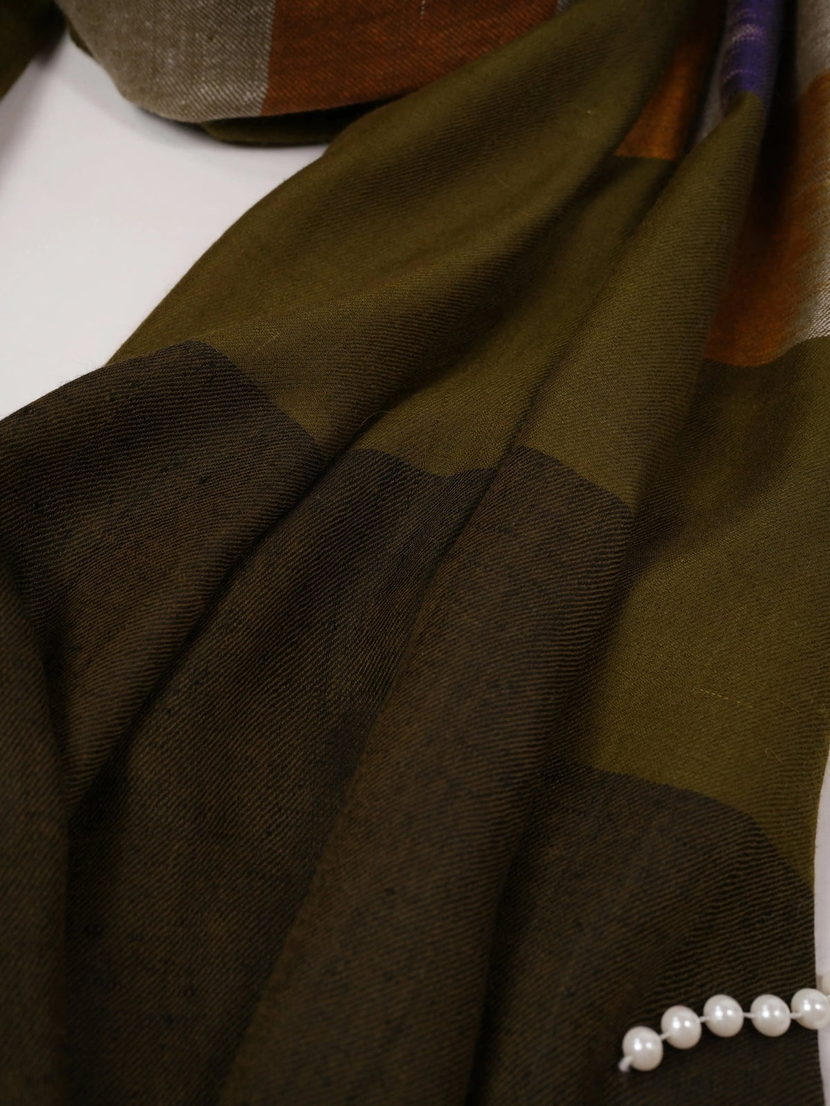 Ikat Handwoven Soft Pashmina Shawl