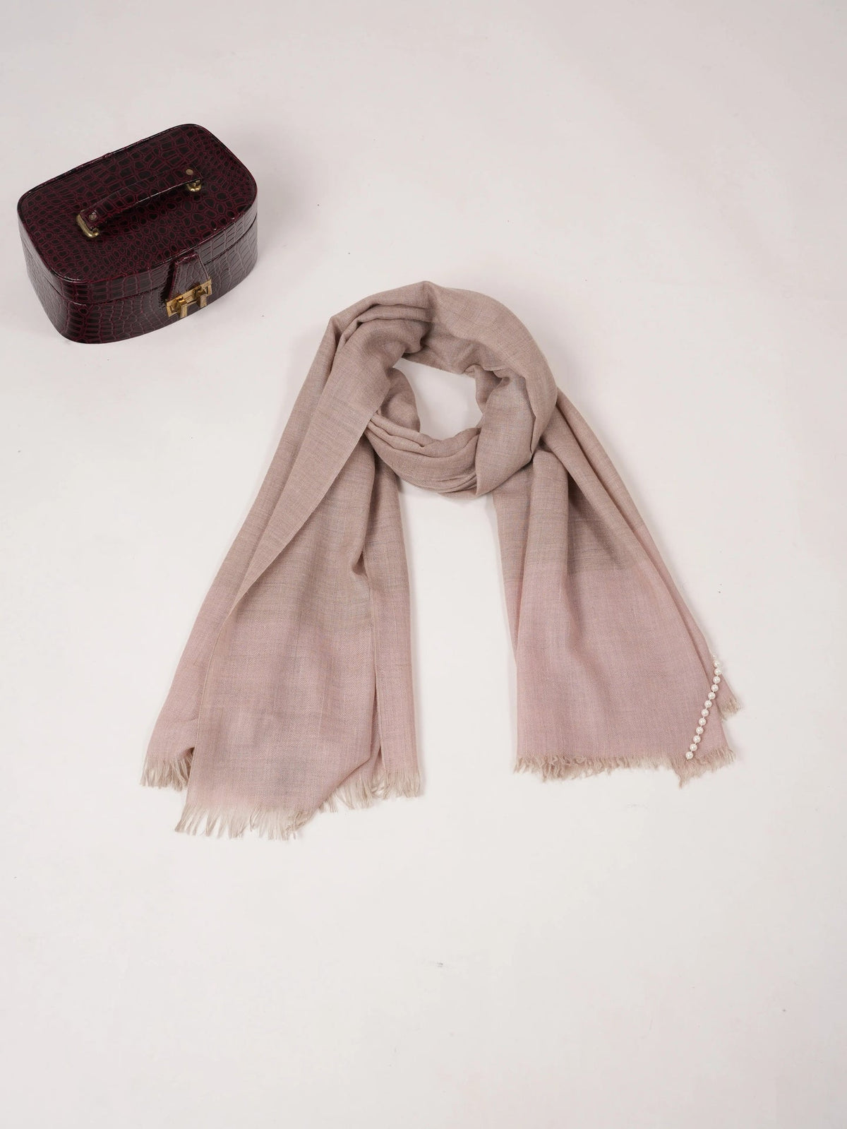 Textured Handwoven Authentic Pashmina Shawl
