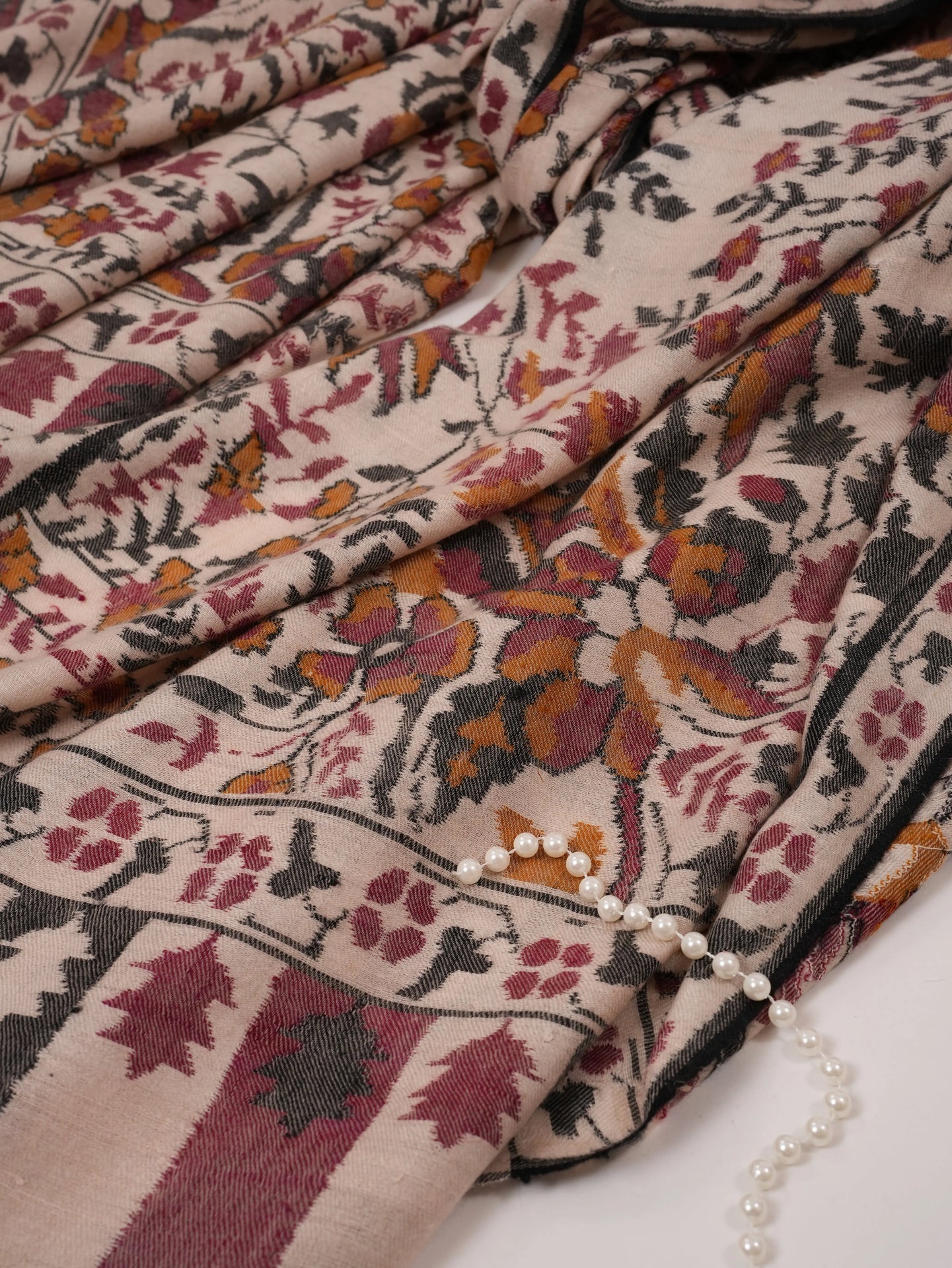 Oversized Kashmiri Handwoven Kani Pure Pashmina Shawl Shahkaar.com