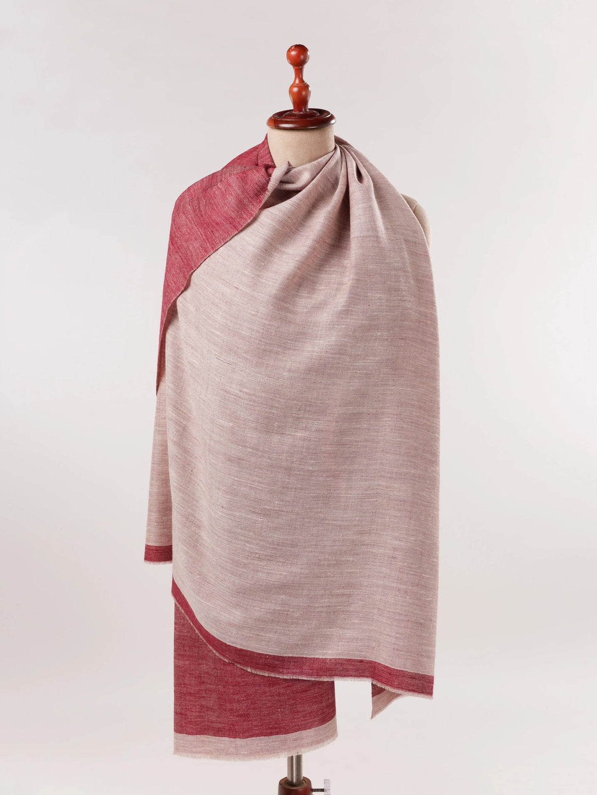 Dual Shade Handwoven Classic Pashmina Shawl