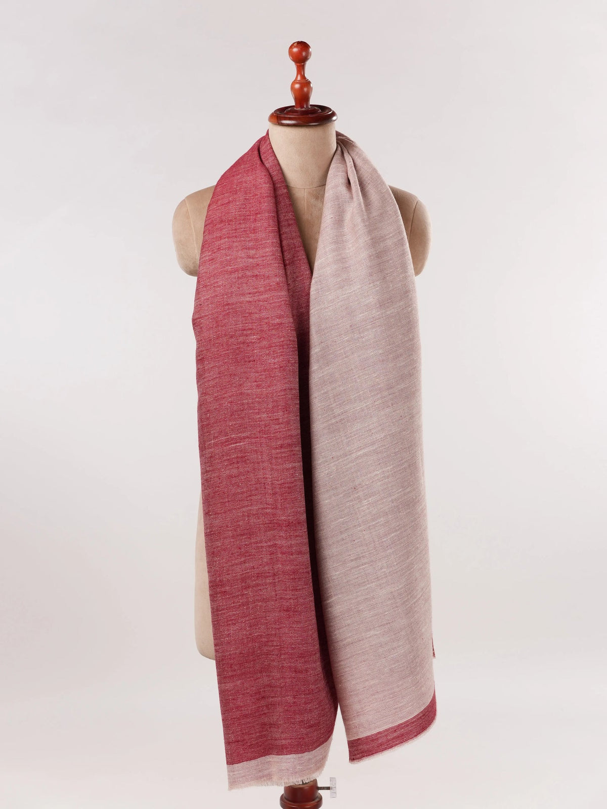Dual Shade Handwoven Classic Pashmina Shawl