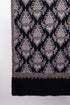 Black Embroidered Kashmiri Pashmina Shawl - MACCLESFIELD