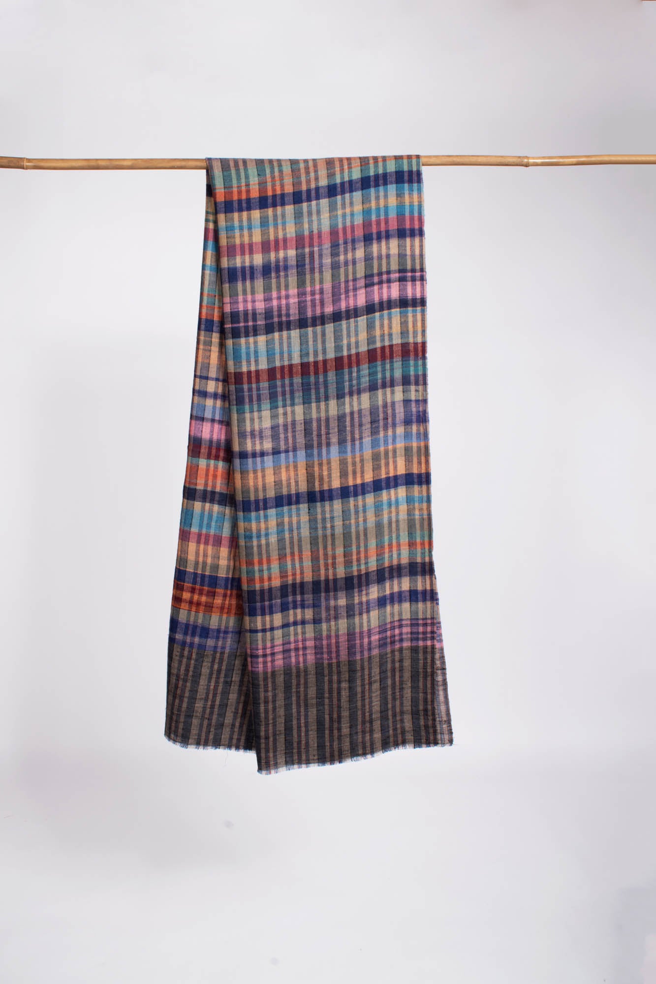 Boho Chic Handloomed Cashmere Pashmina Scarf - WEALDEN