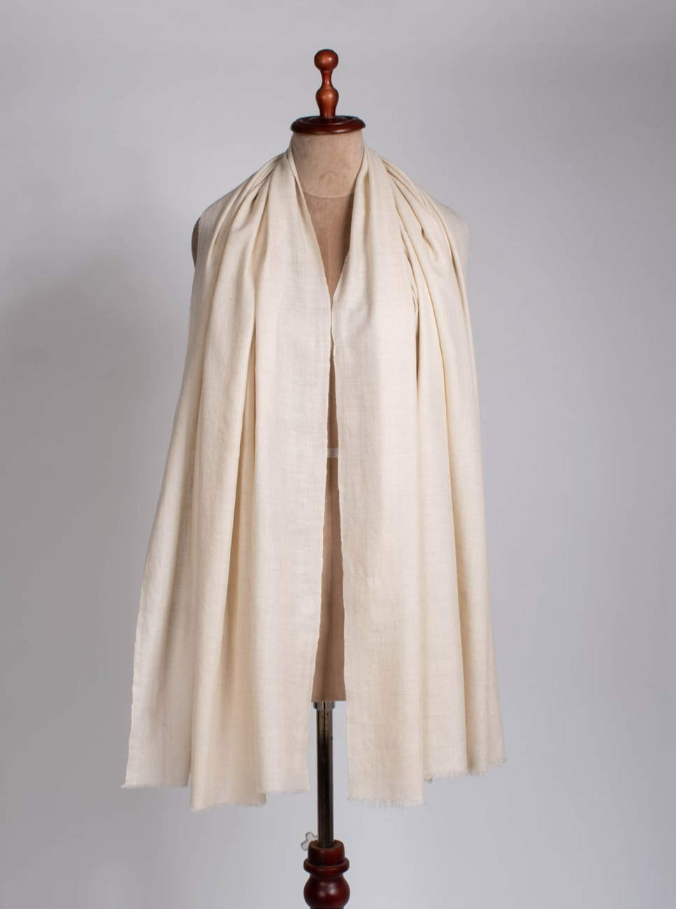 Natural Ivory Pashmina