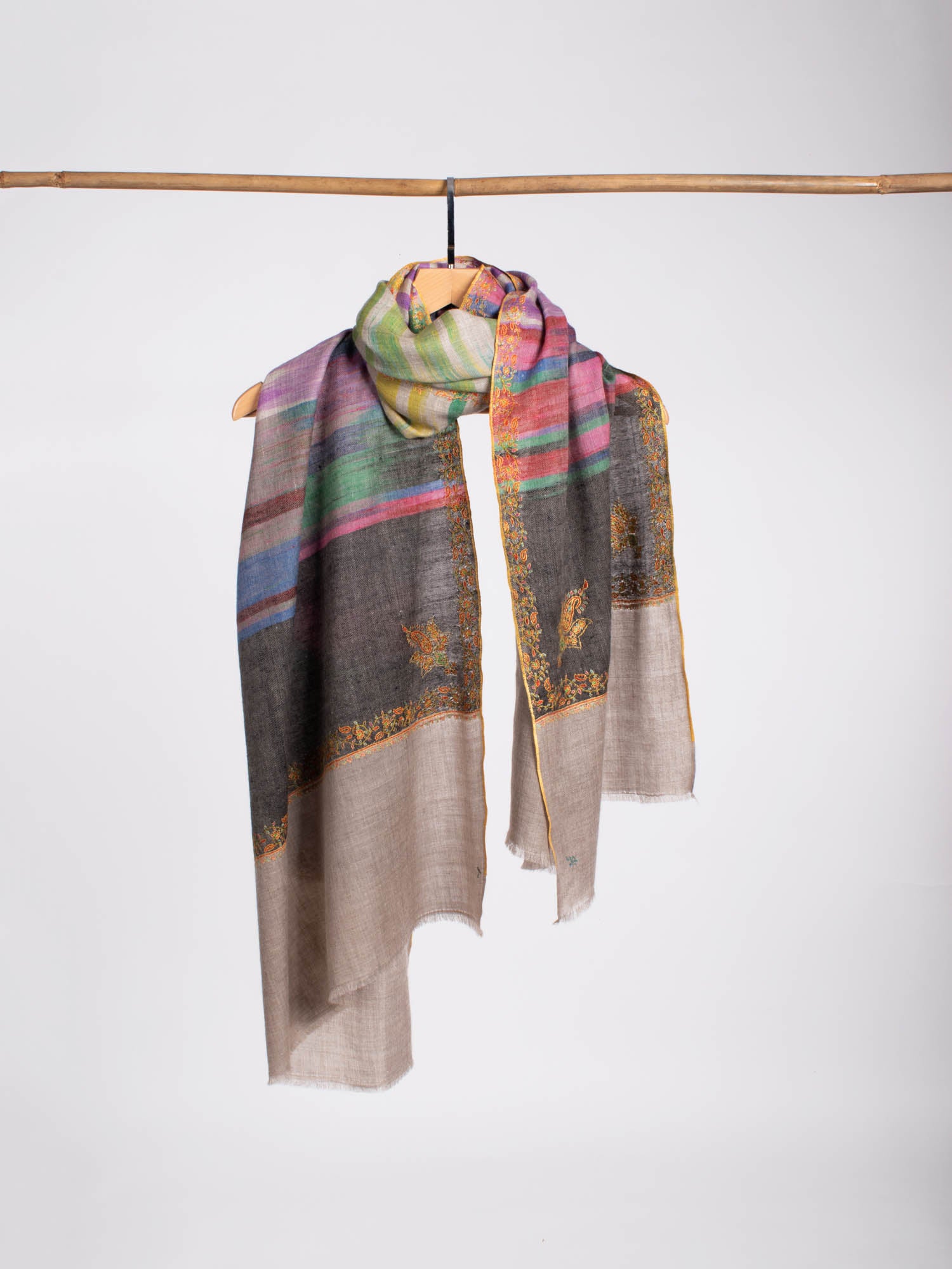 Sciarpe in cashmere multicolori Hashia - PUEBLO