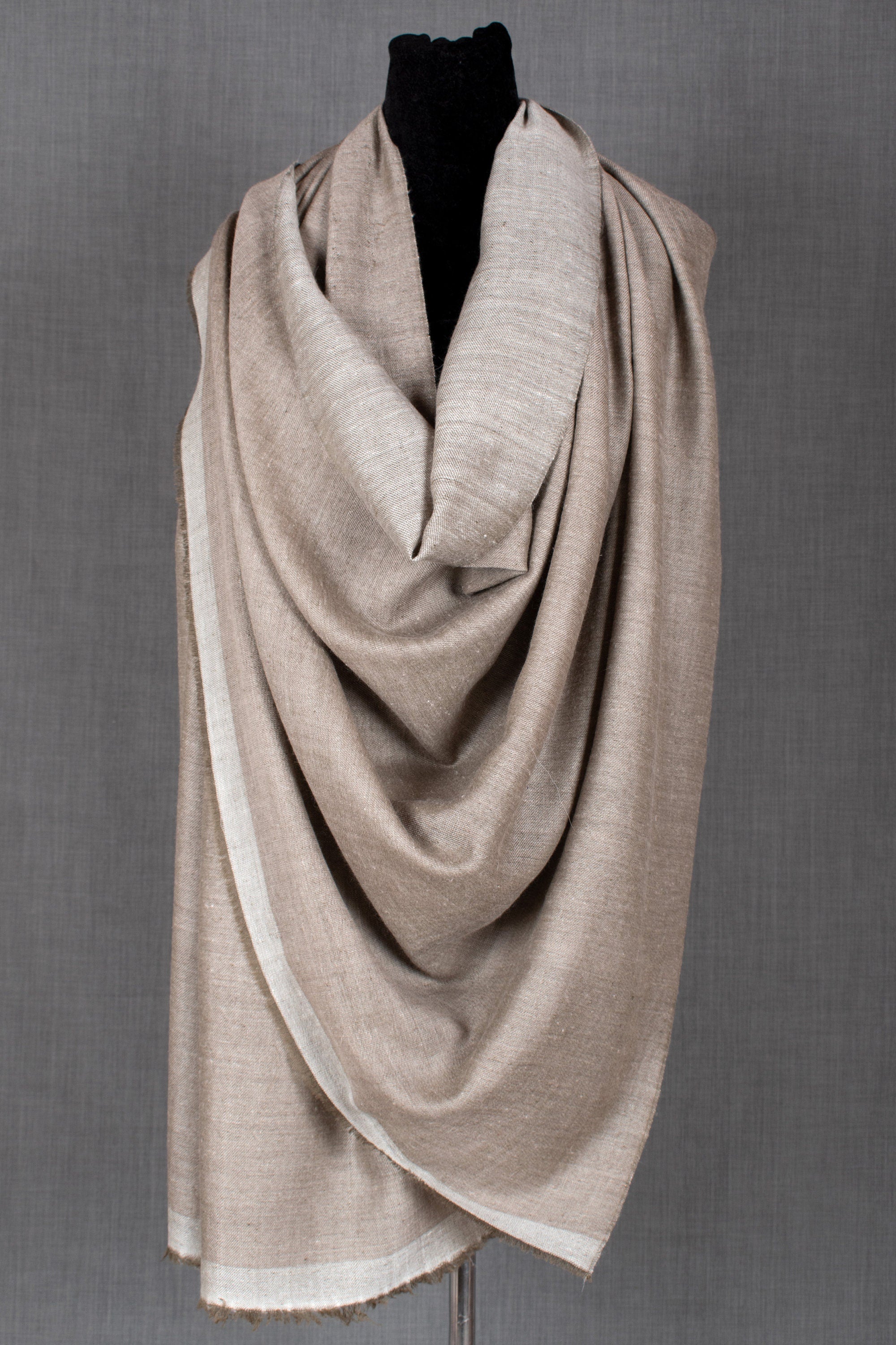 Dorukha Pashmina Reversible Cashmere Shawl