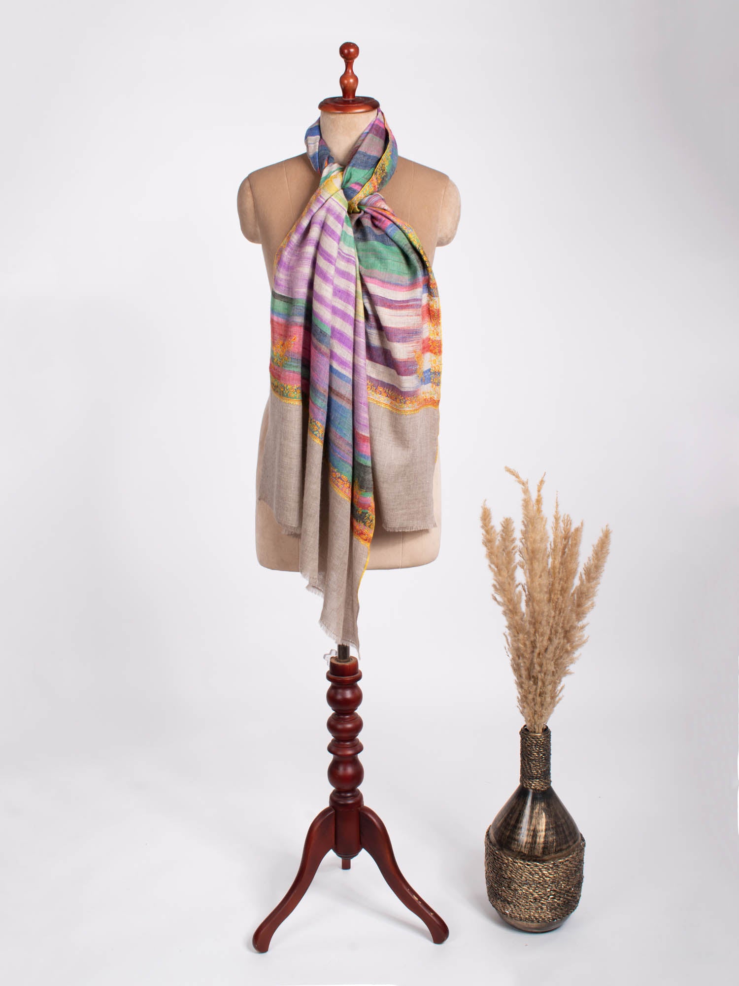 Magic Weave Collection Cashmere Scarf - STRATFORD