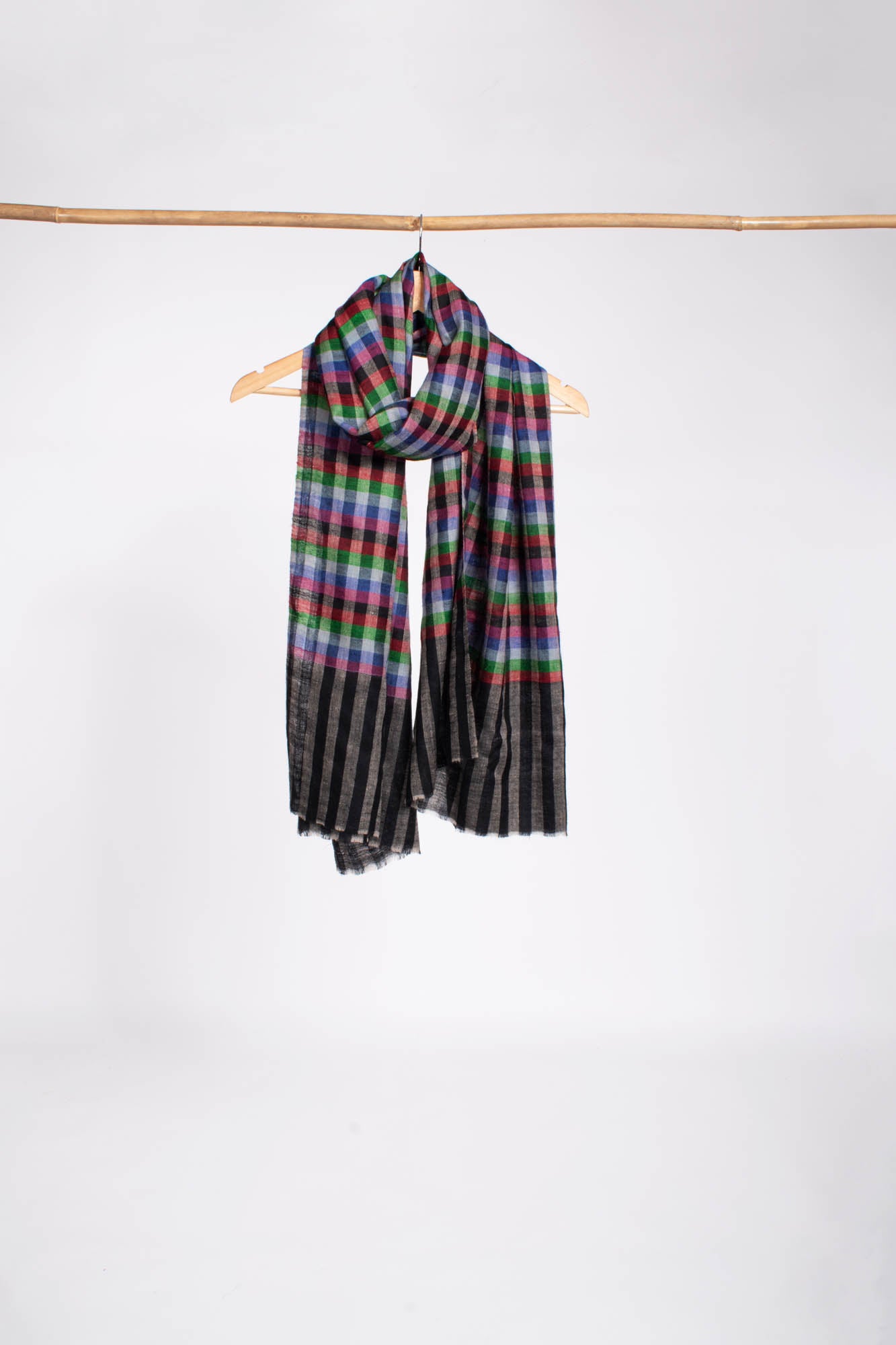 Artistically Handcrafted Cashmere Scarf - TAMESIDE