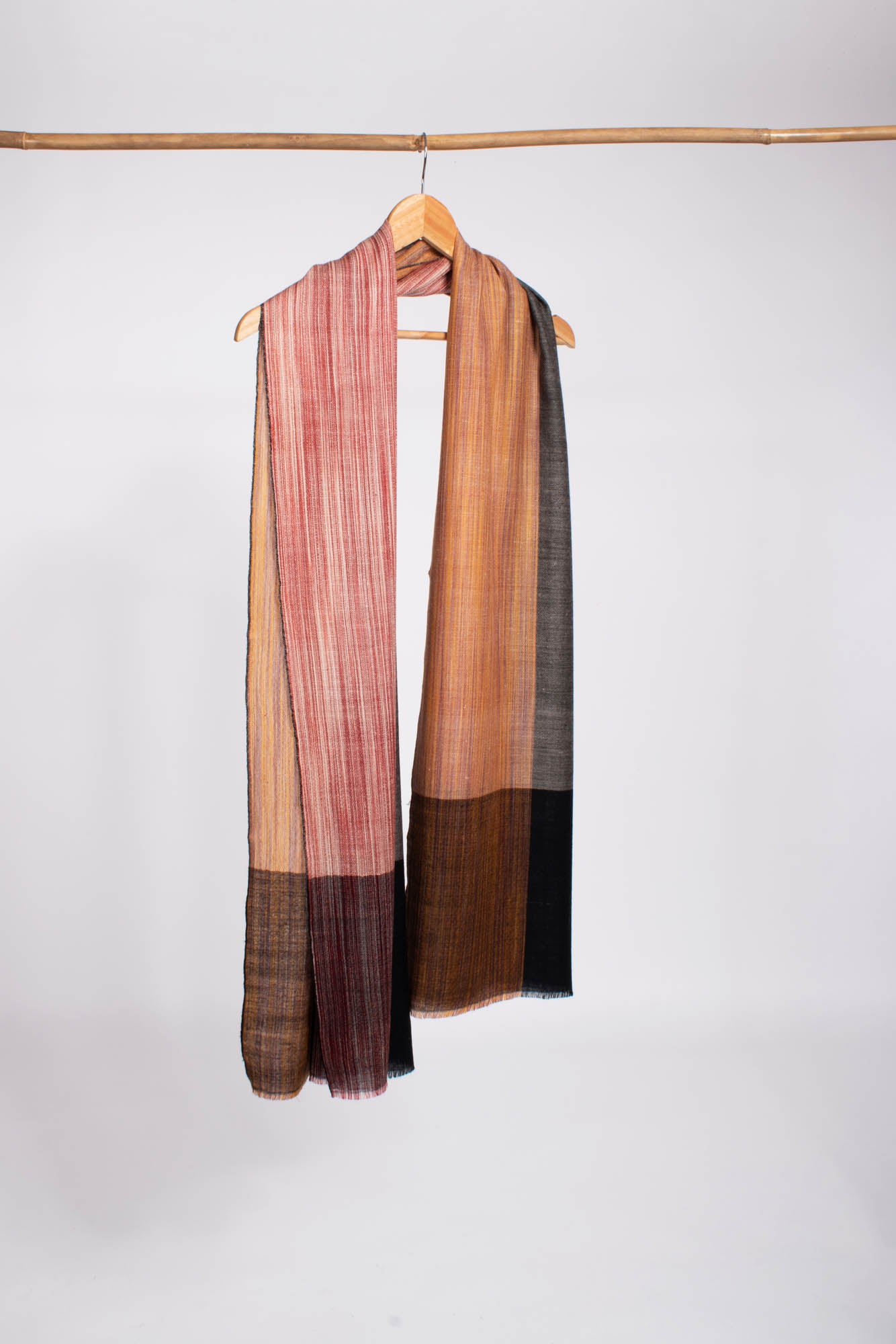 Artisan crafted Khadi Cashmere Scarf - TRAFFORD