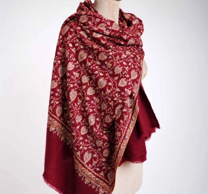 red-embroidered-pashmina-shawl