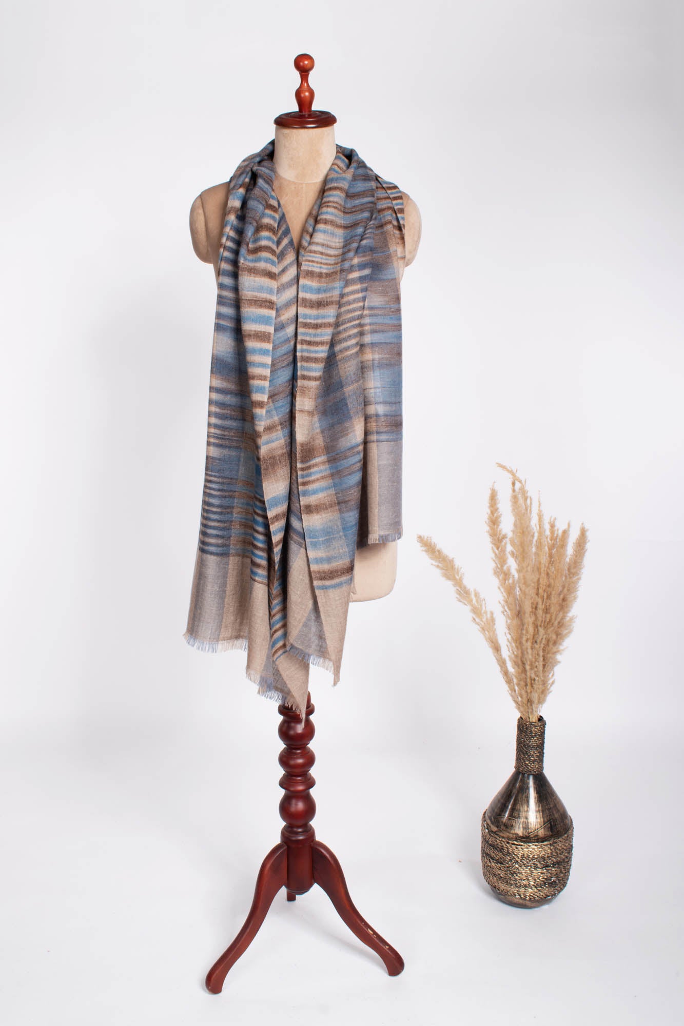 Super Soft Lightweight Handloomed Cashmere Scarf - BELPER