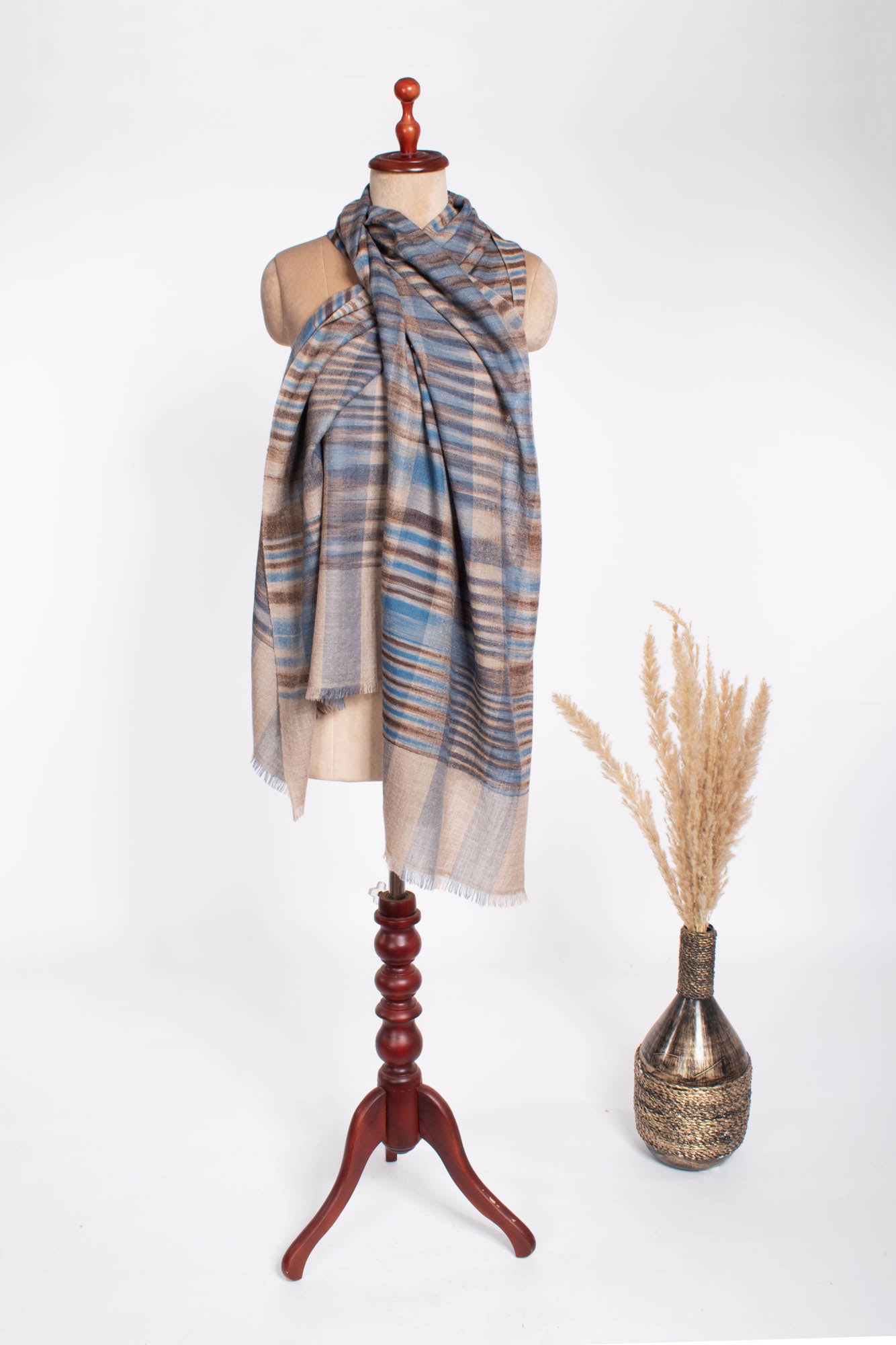 Super Soft Lightweight Handloomed Cashmere Scarf - BELPER