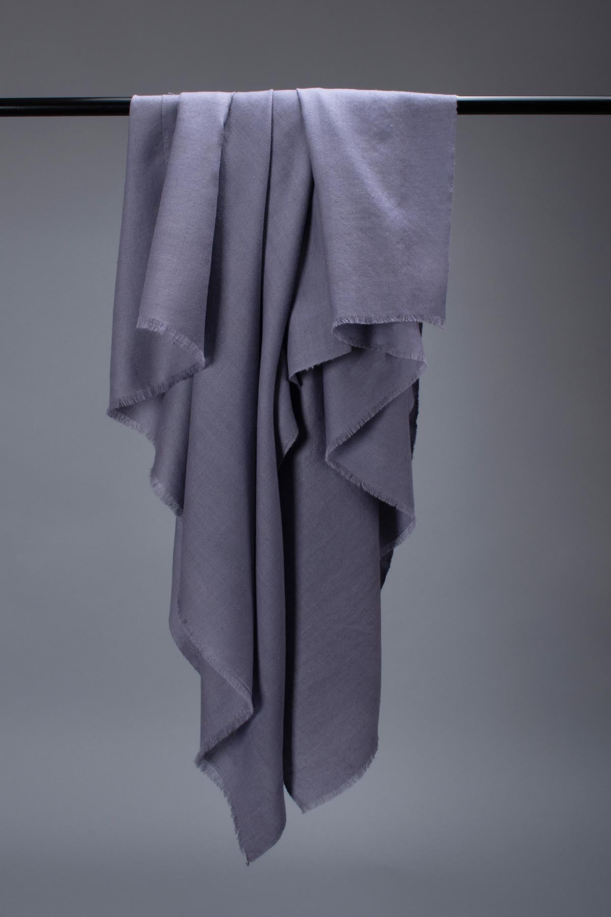 Lavender Grey  Handspun Pashmina / Pure Cashmere