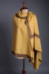 Sunset Yellow Hand Embroidered Shawl - SURRA