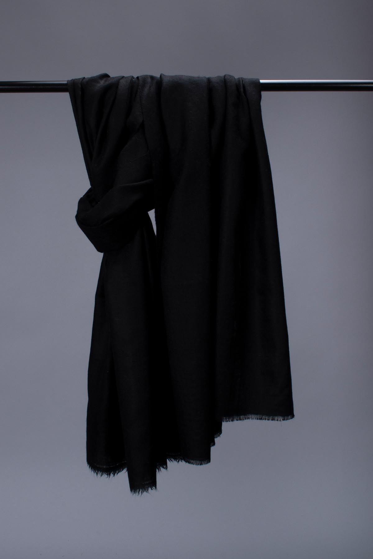 Black Pashmina / Cashmere Scarf