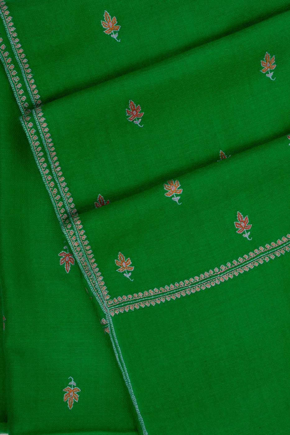 Green Kashmiri Pashmina Shawls by Shahkaar - Luxurious and Elegant